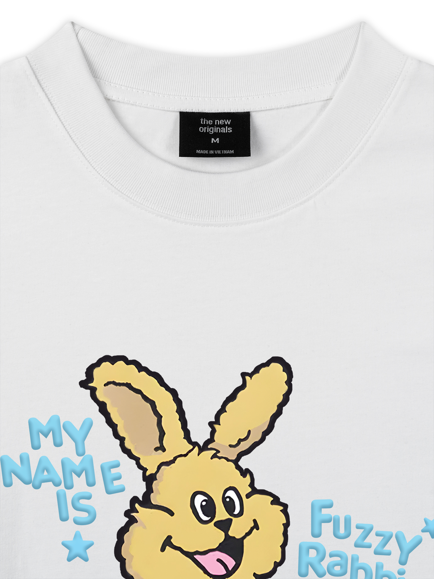 Áo Thun Relaxed Fit My Name Is Fuzzy Rabbit