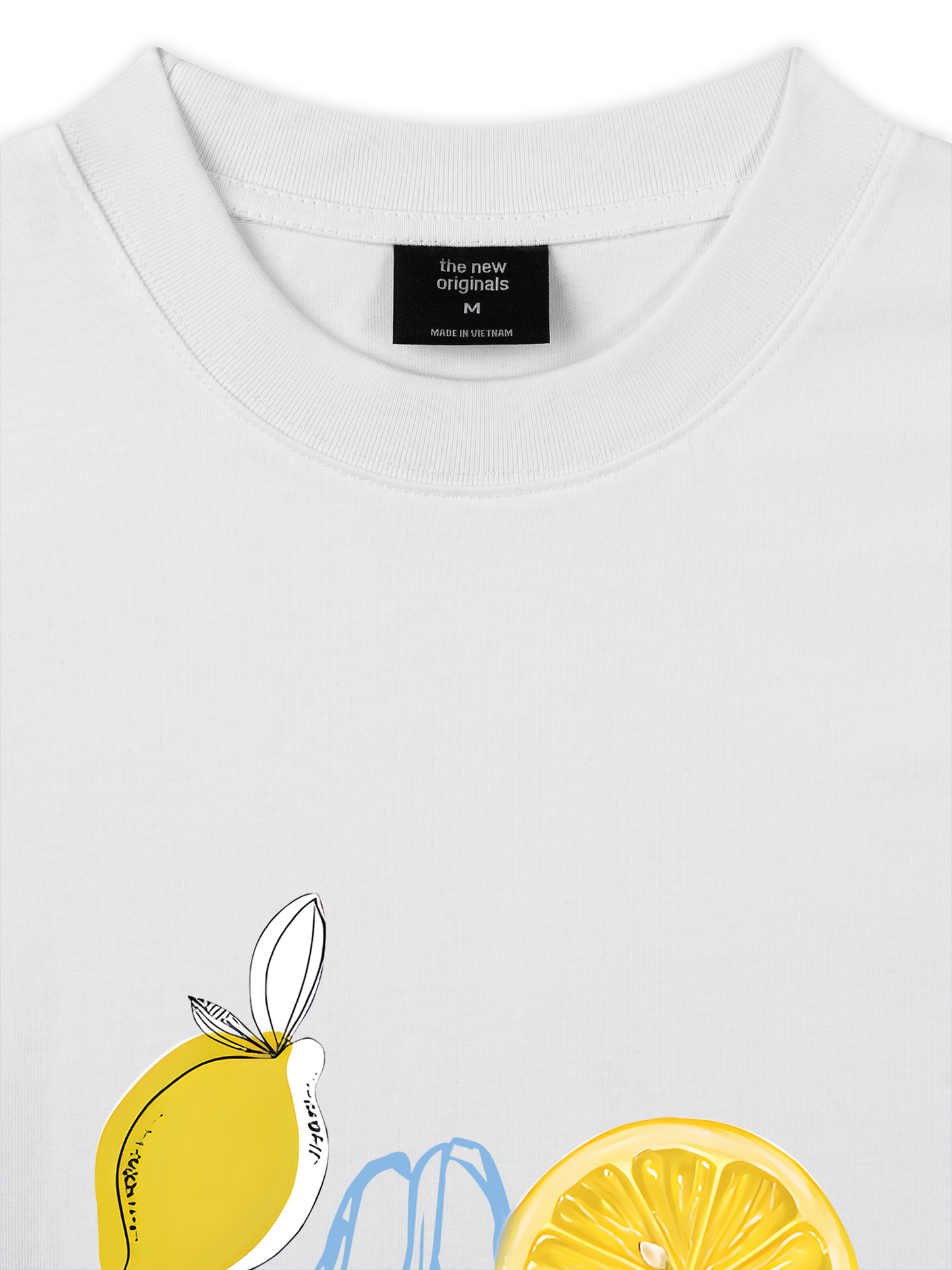 Áo Thun Relaxed Fit Summer Vibes Lemon Shopping