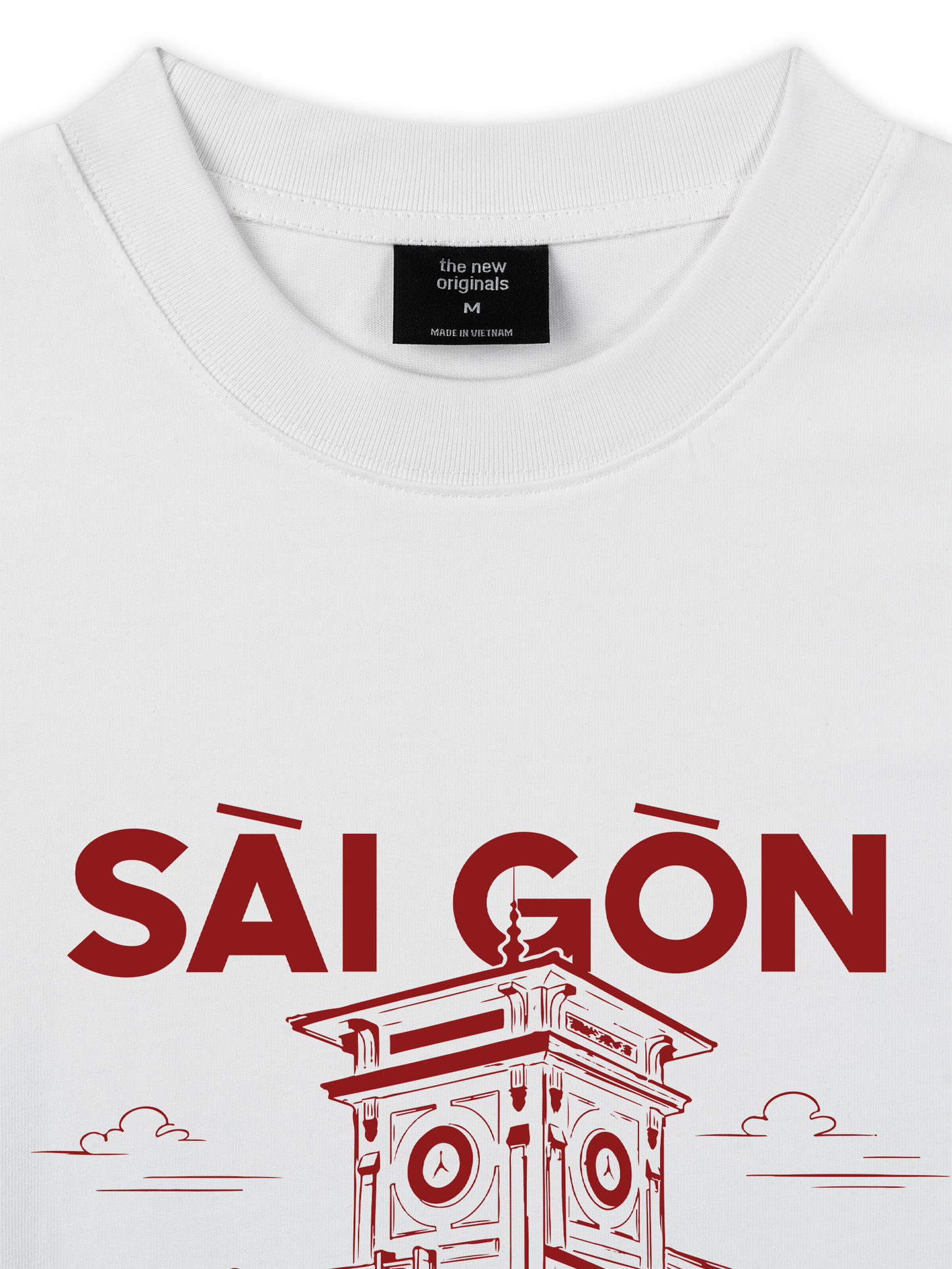 Áo Thun Relaxed Fit Chợ Bến Thành Sài Gòn