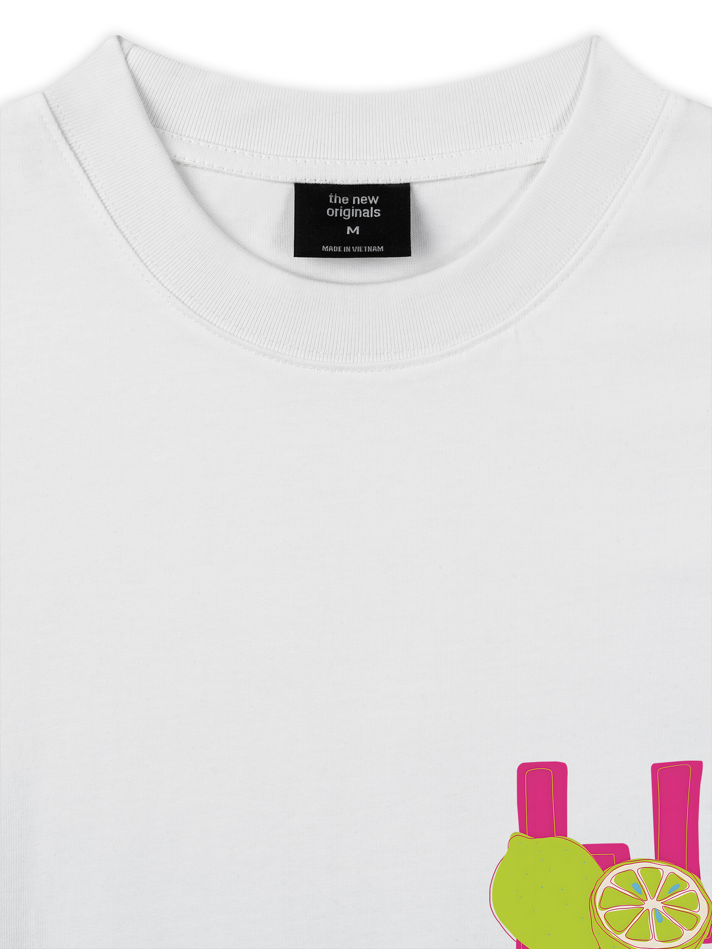 Áo Thun Relaxed Fit Summer Vibes Pink Lemon