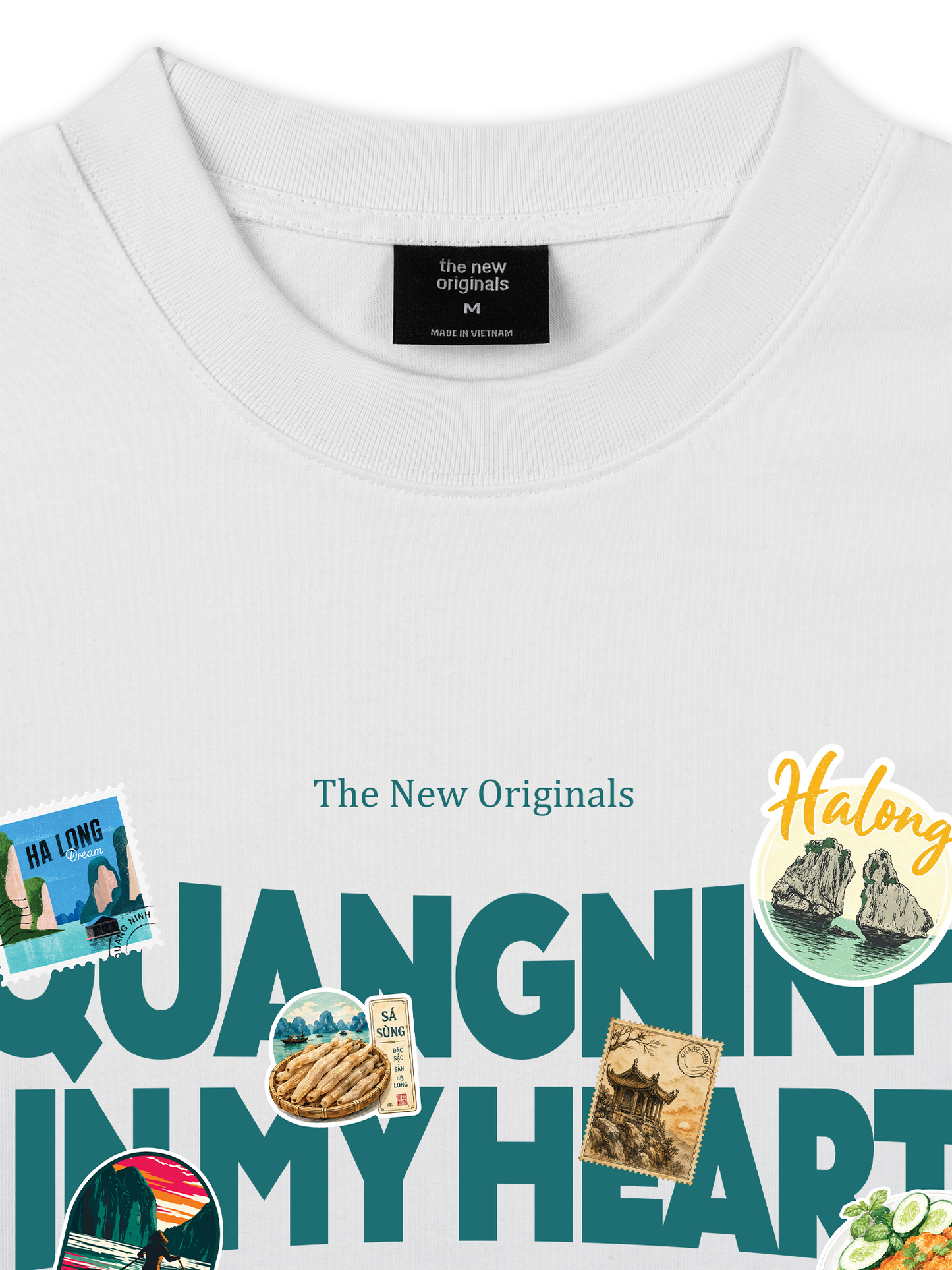 Áo Thun Relaxed Fit Quang Ninh In My Heart