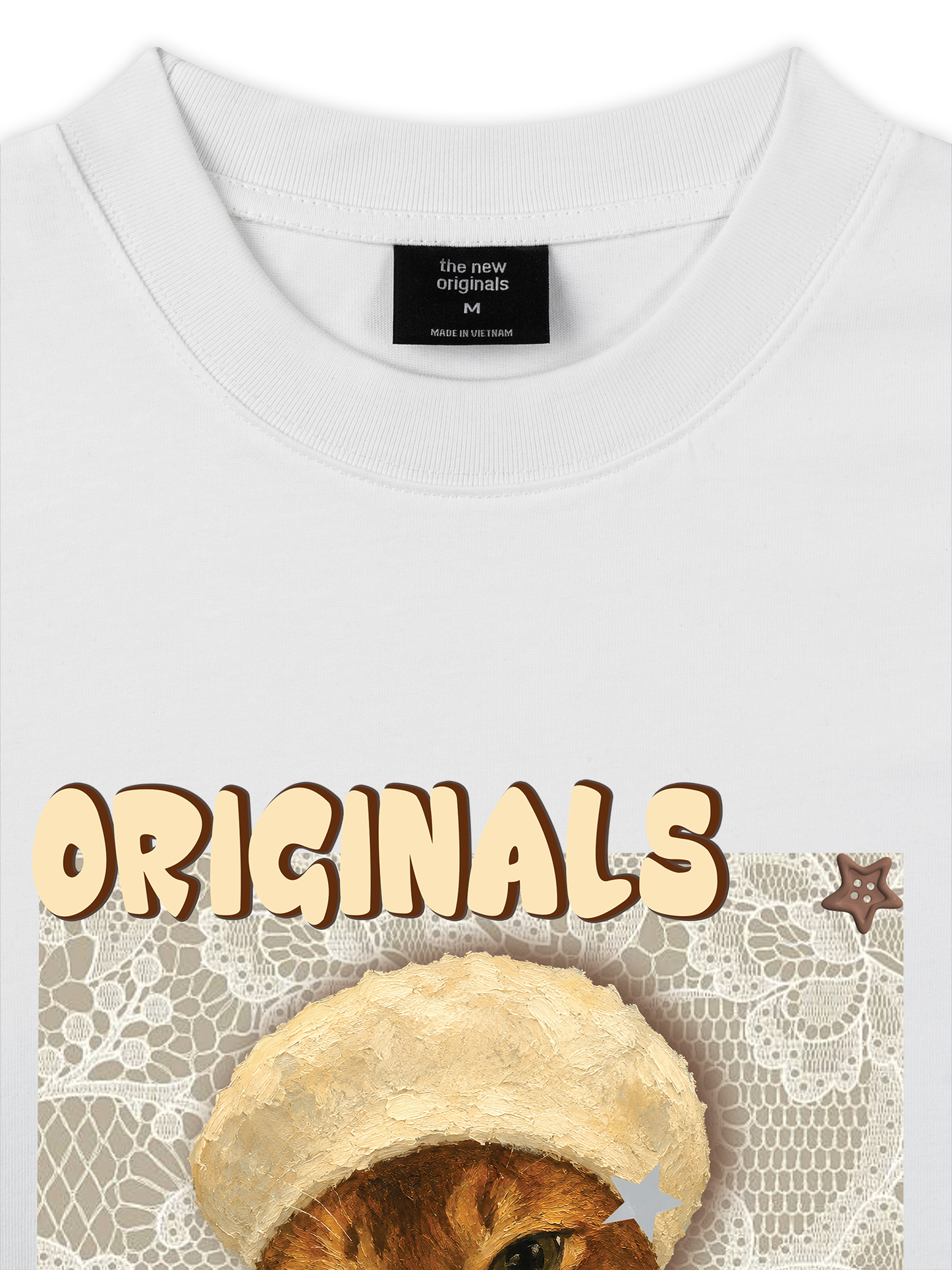 Áo Thun Relaxed Fit Originals Angle Meow