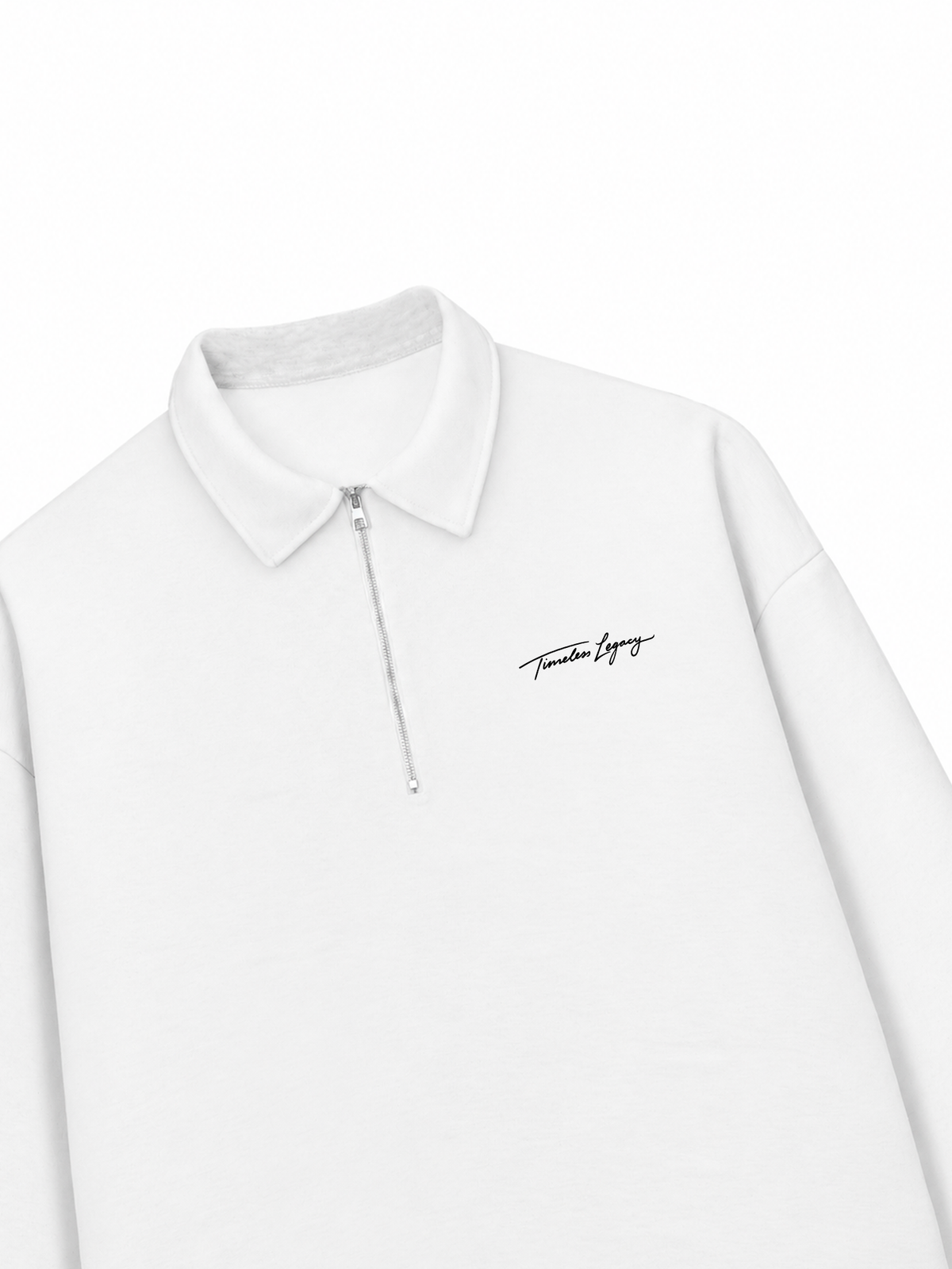 Áo Sweater Polo Nỉ Hai Da Timeless Legacy