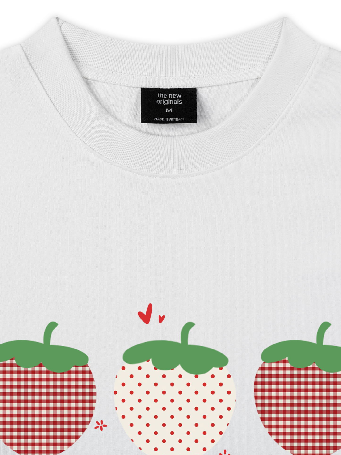 Áo Thun Relaxed Fit Daily Cuties Berry Happy