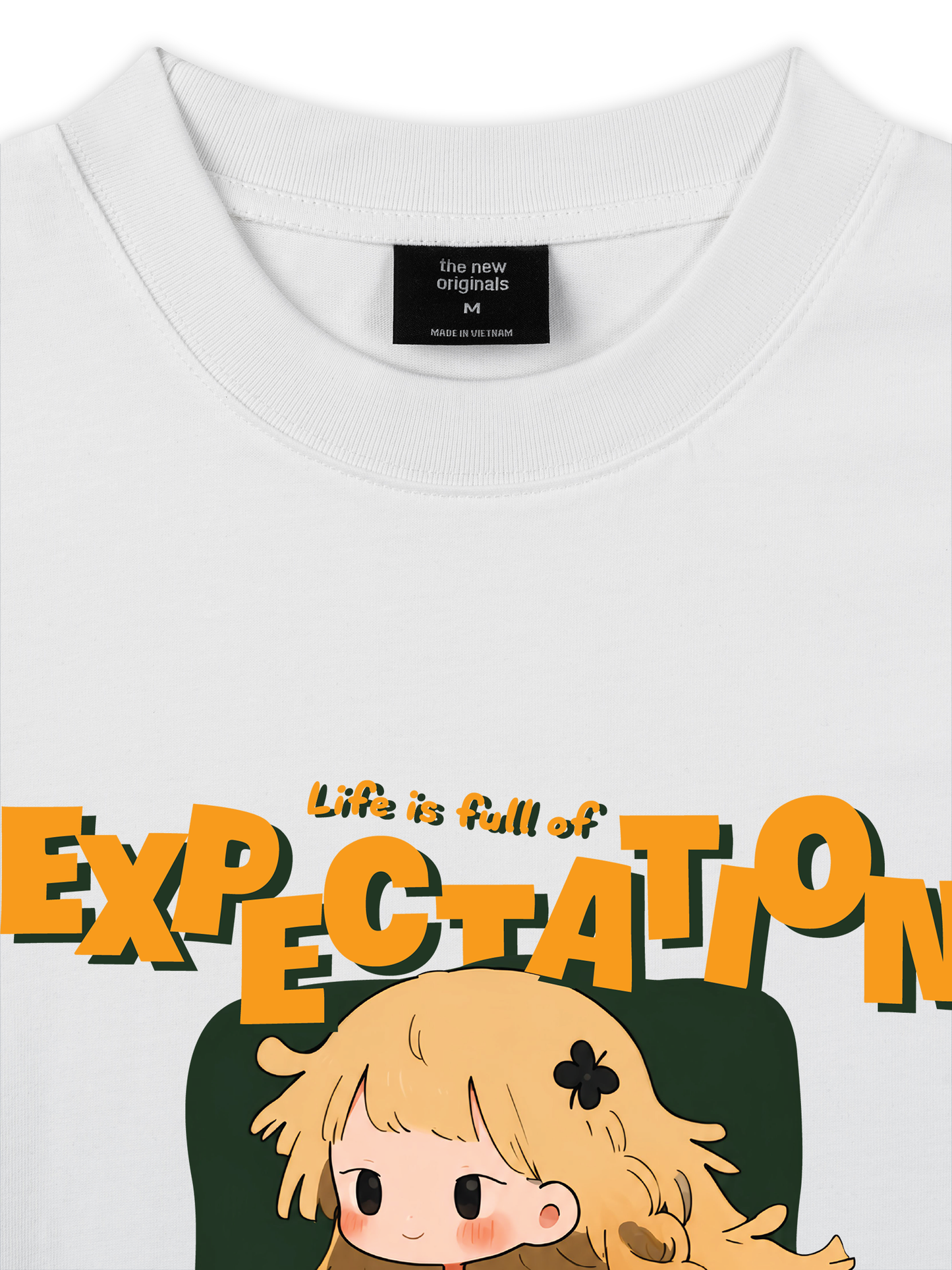 Áo Thun Relaxed Fit Life Is Full Of Expectation