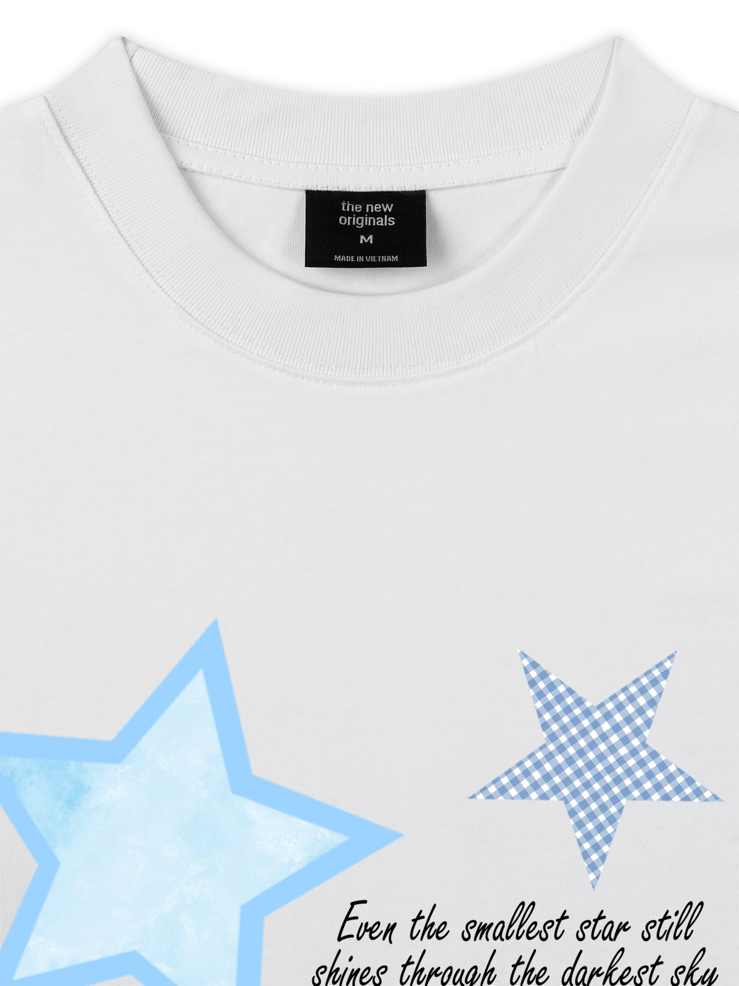 Áo Thun Relaxed Fit Daily Cuties Blue Star Mood