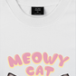 Áo Thun Relaxed Fit Meowy Cat Yellow Plaid