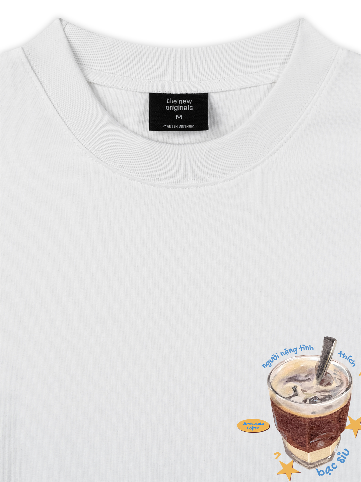 Áo Thun Relaxed Fit Người Nặng Tình Thích Bạc Sỉu
