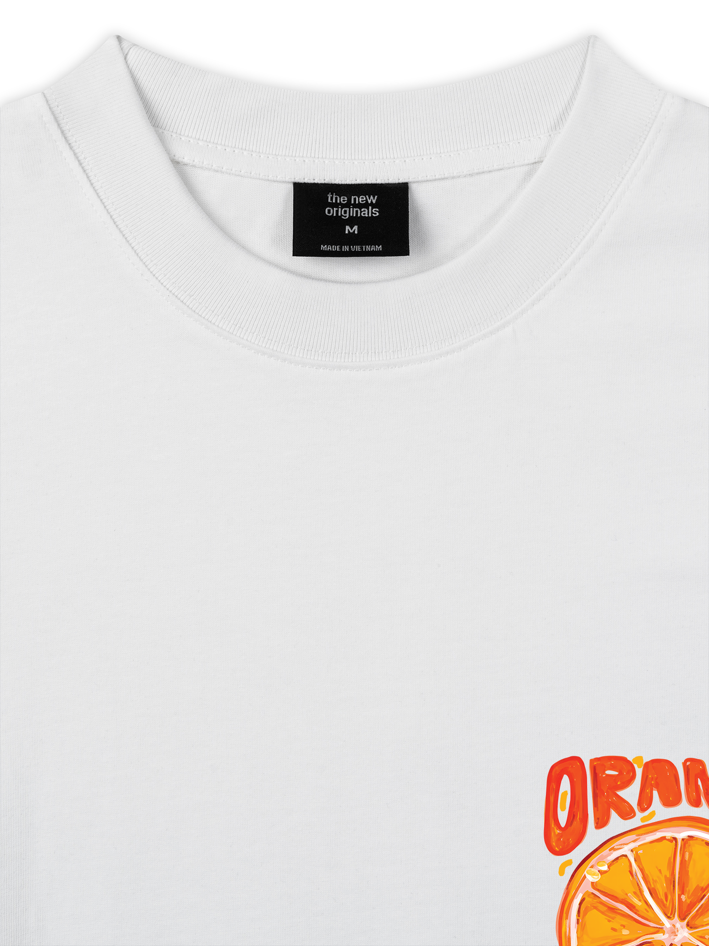Áo Thun Relaxed Fit Summer Vibes Orange