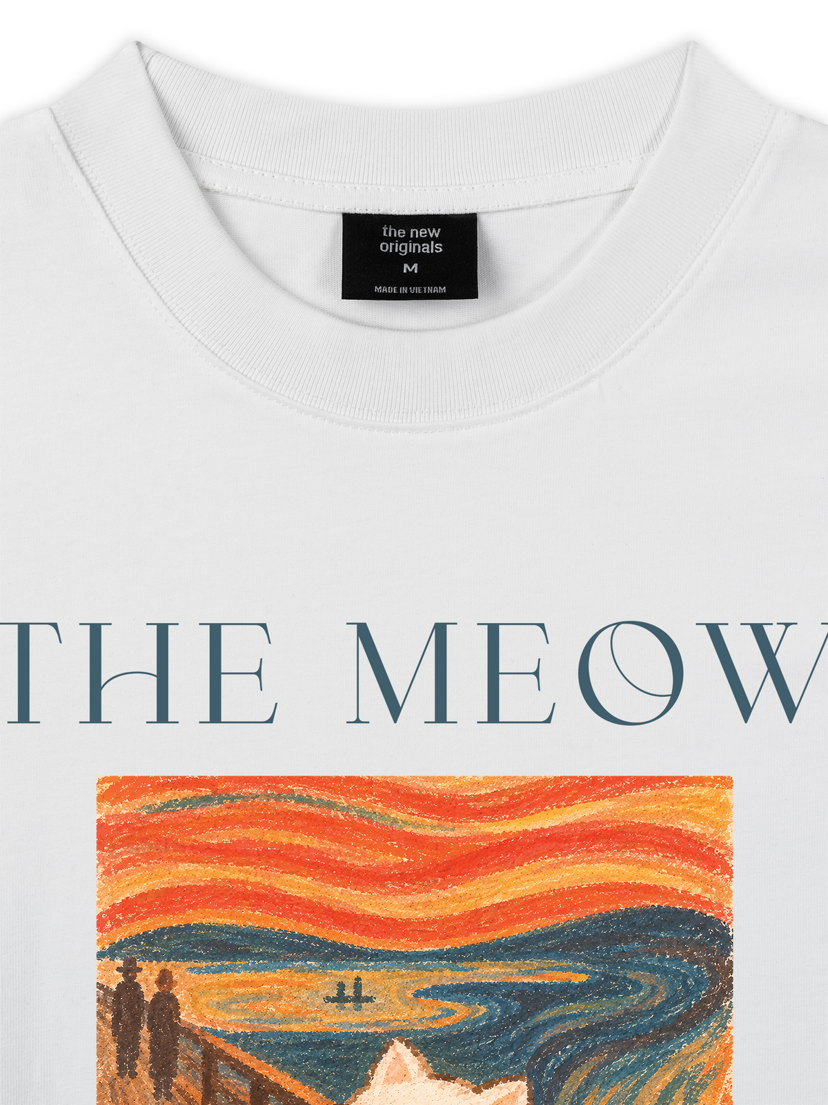 Áo Thun Relaxed Fit The Meow