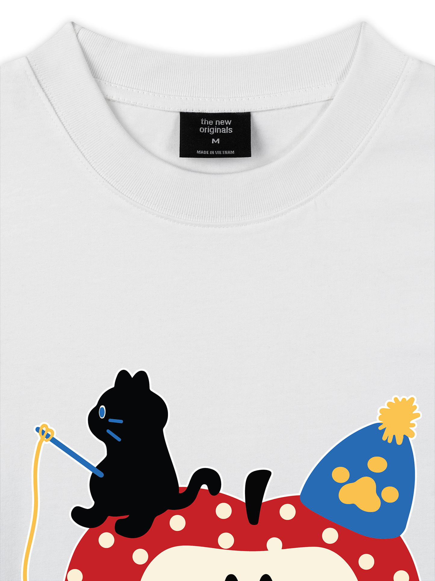 Áo Thun Relaxed Fit Le Petit Pêcheur Meow