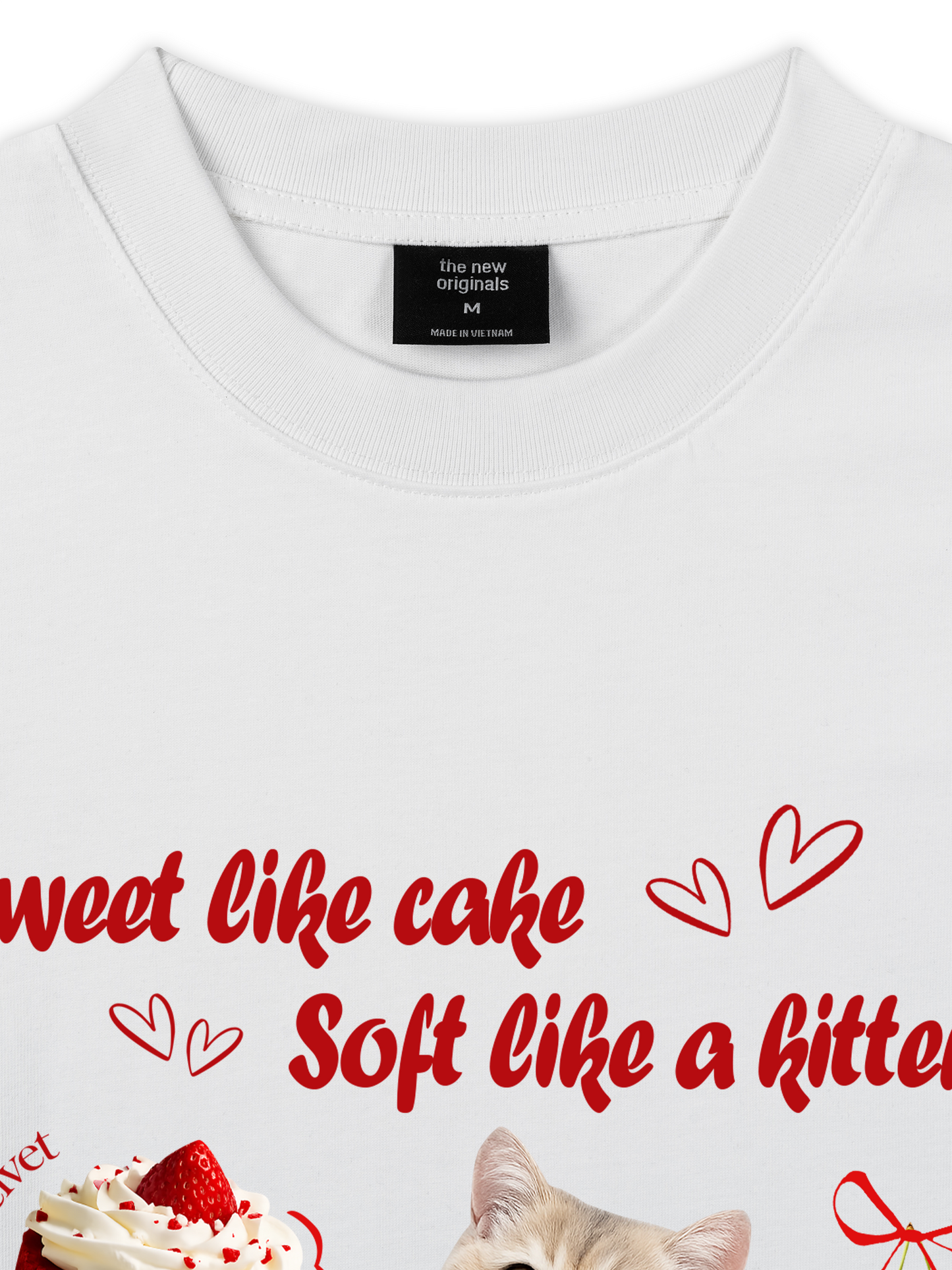 Áo Thun Relaxed Fit Daily Cuties Sweet Like Cake