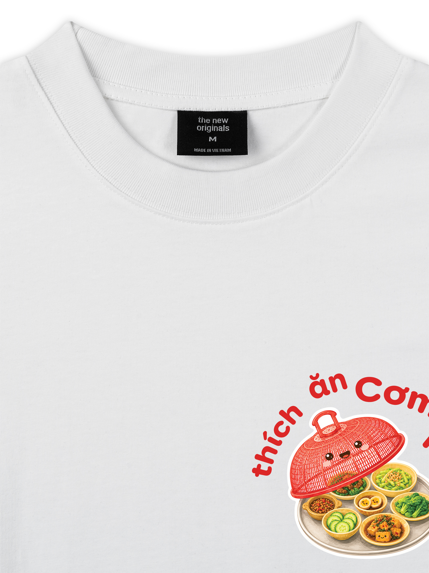 Áo Thun Relaxed Fit Thích Ăn Cơm Nhà