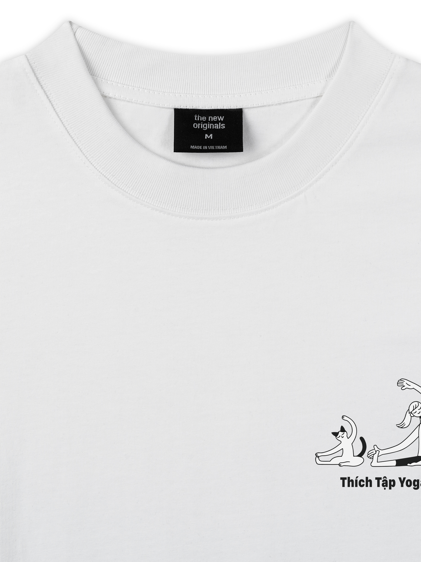 Áo Thun Relaxed Fit Thích Tập Yoga