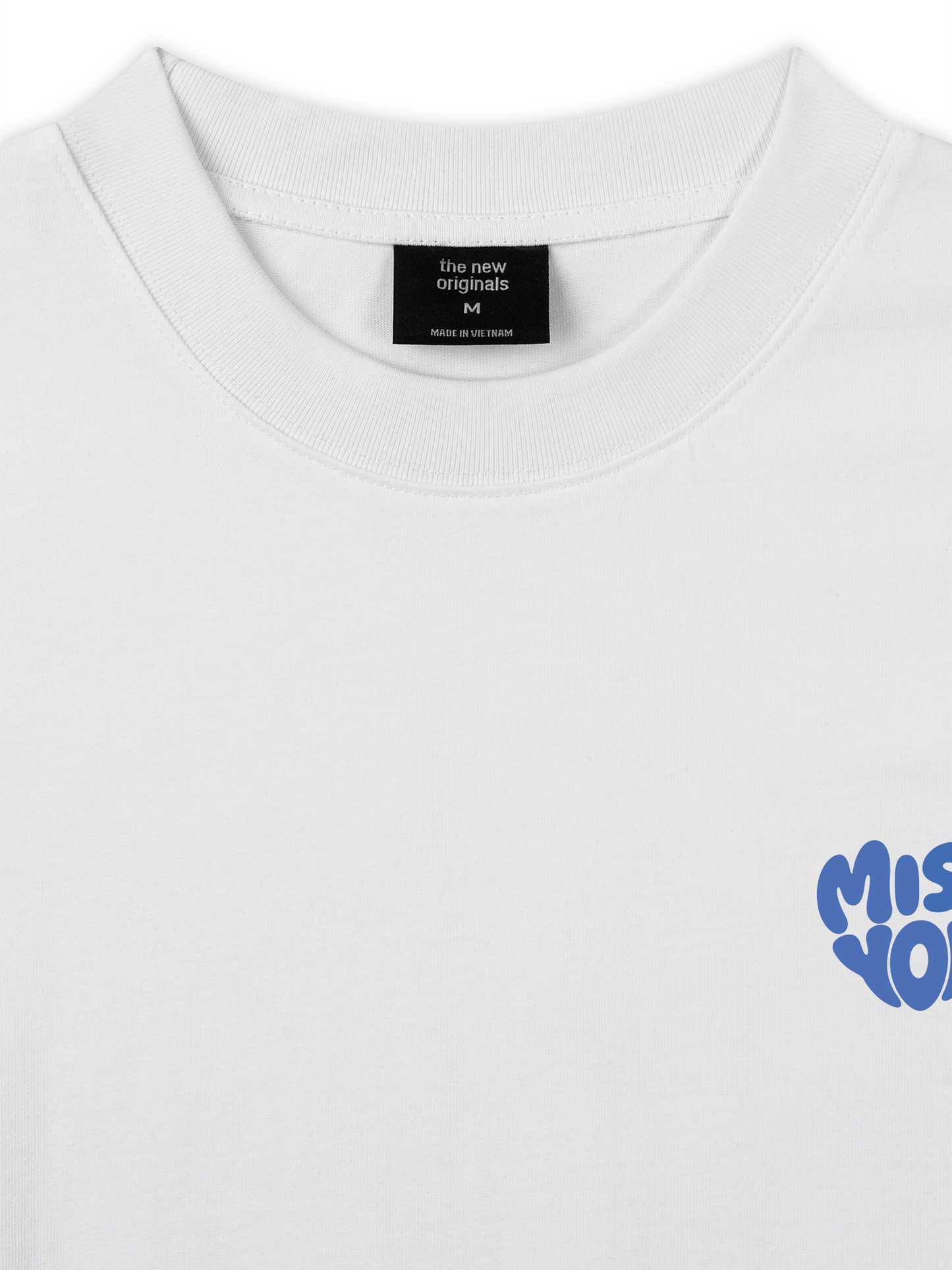 Áo Thun Relaxed Fit Miss You Typography