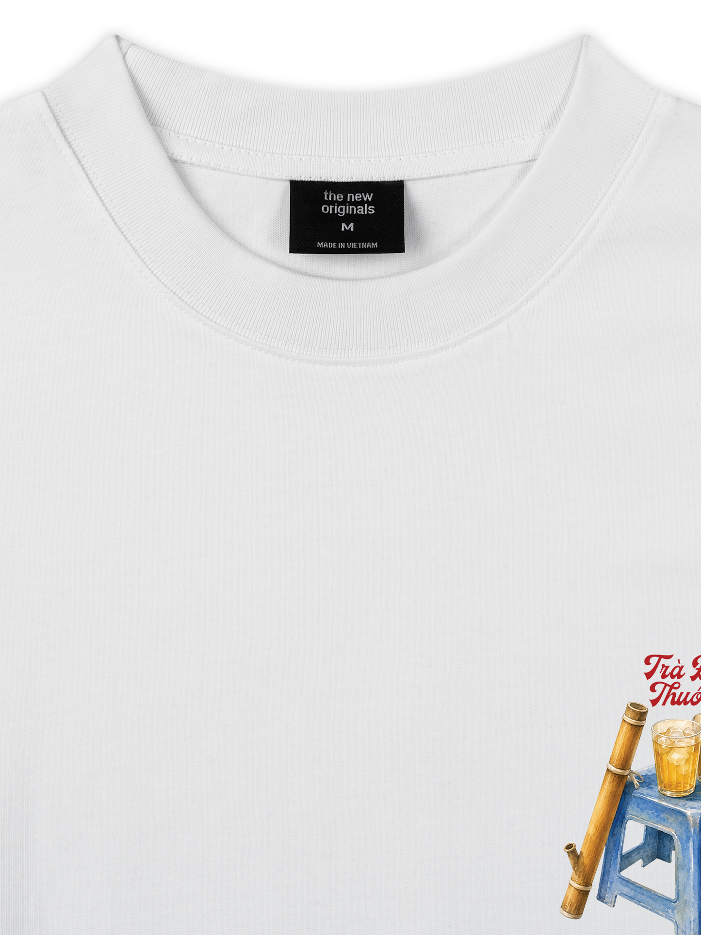Áo Thun Relaxed Fit Trà Đá Thuốc Lào