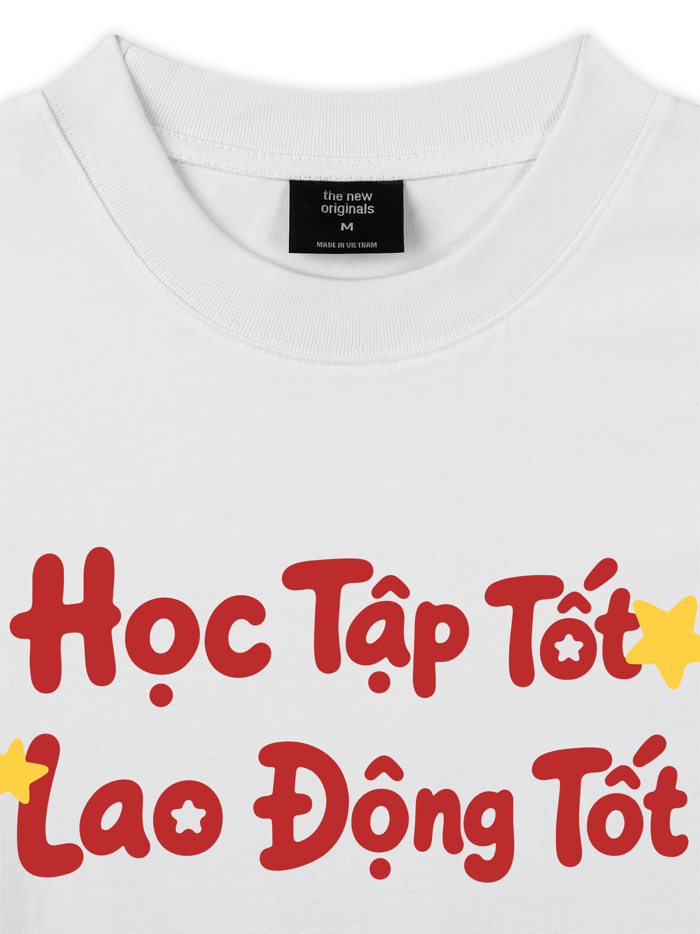 Áo Thun Relaxed Fit Học Tập Tốt, Lao Động Tốt