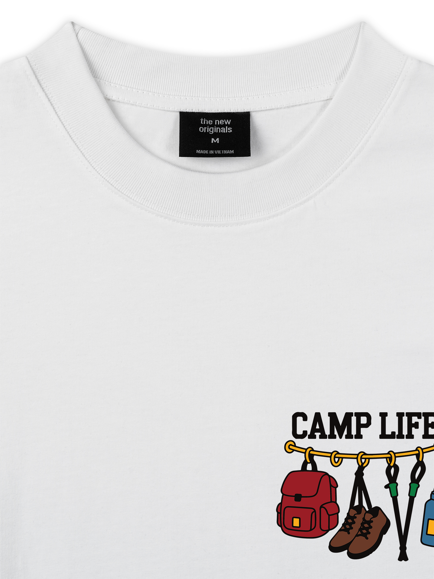 Áo Thun Relaxed Fit Camp Life