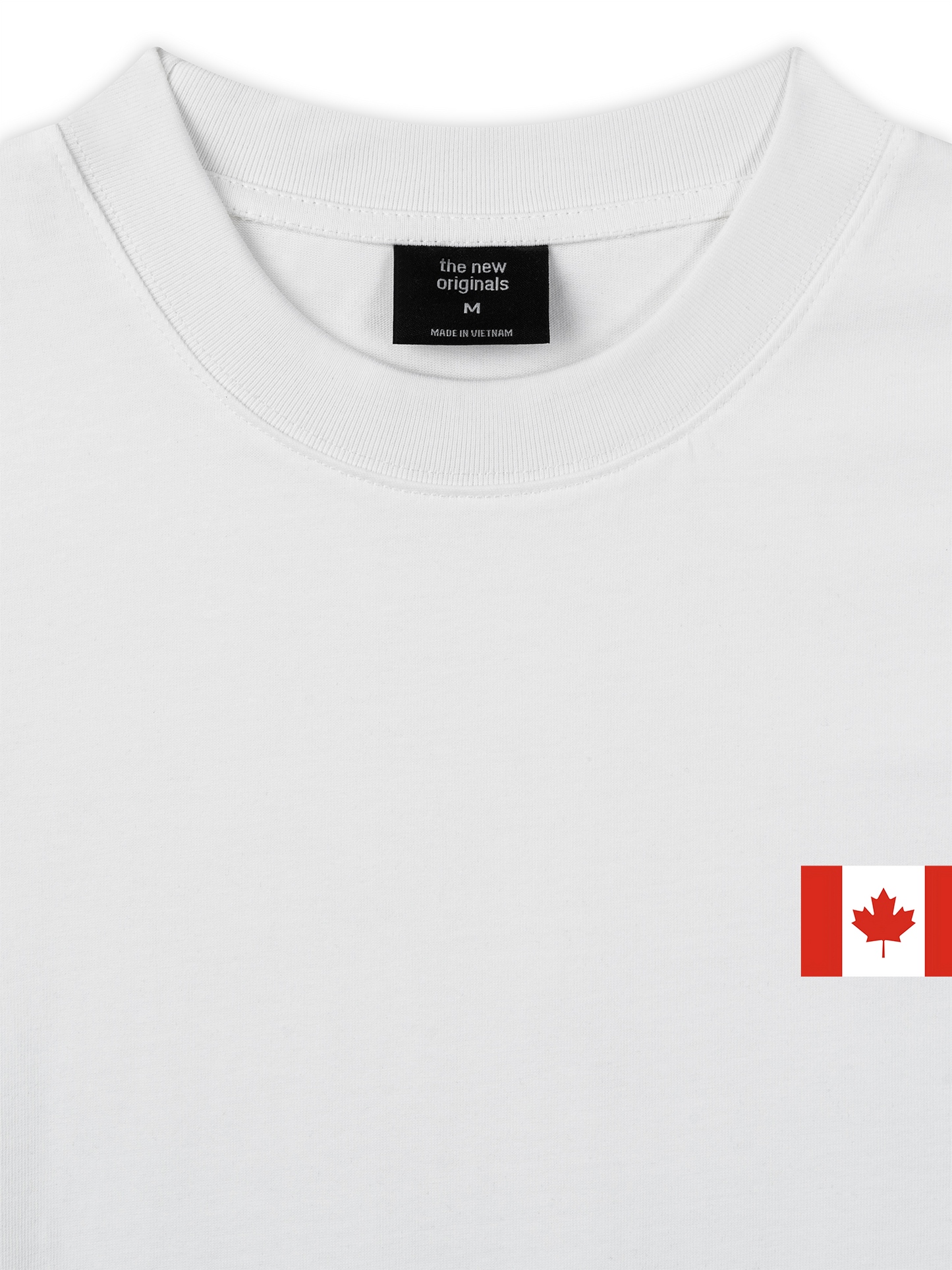 Áo Thun Relaxed Fit Canada Flag