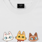 Áo Thun Relaxed Fit Animal Mood No Meow No Life