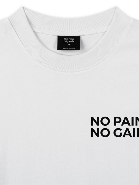 Áo Thun Relaxed Fit No Pain No Gain