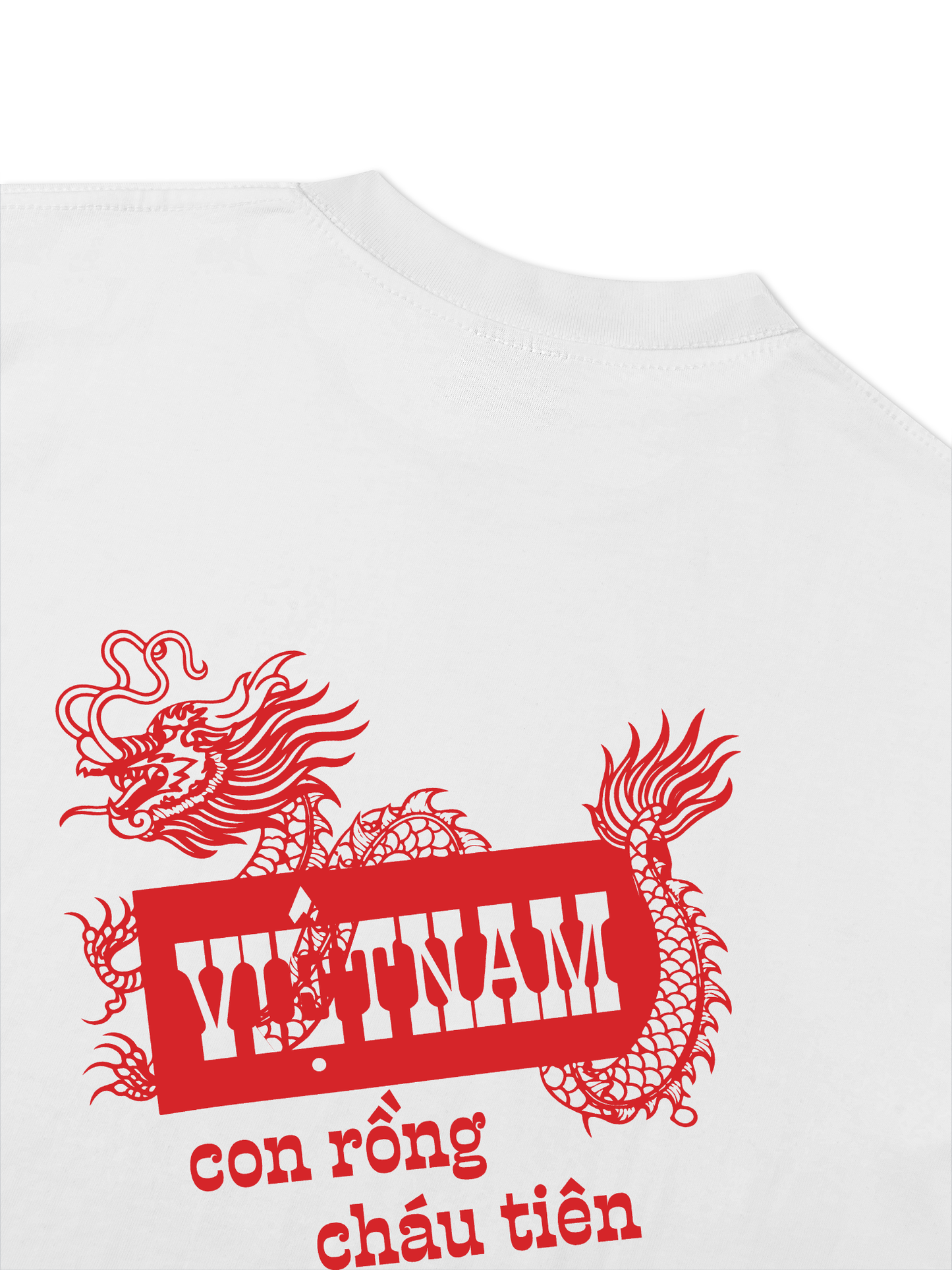Áo Thun Relaxed Fit Việt Nam Con Rồng Cháu Tiên