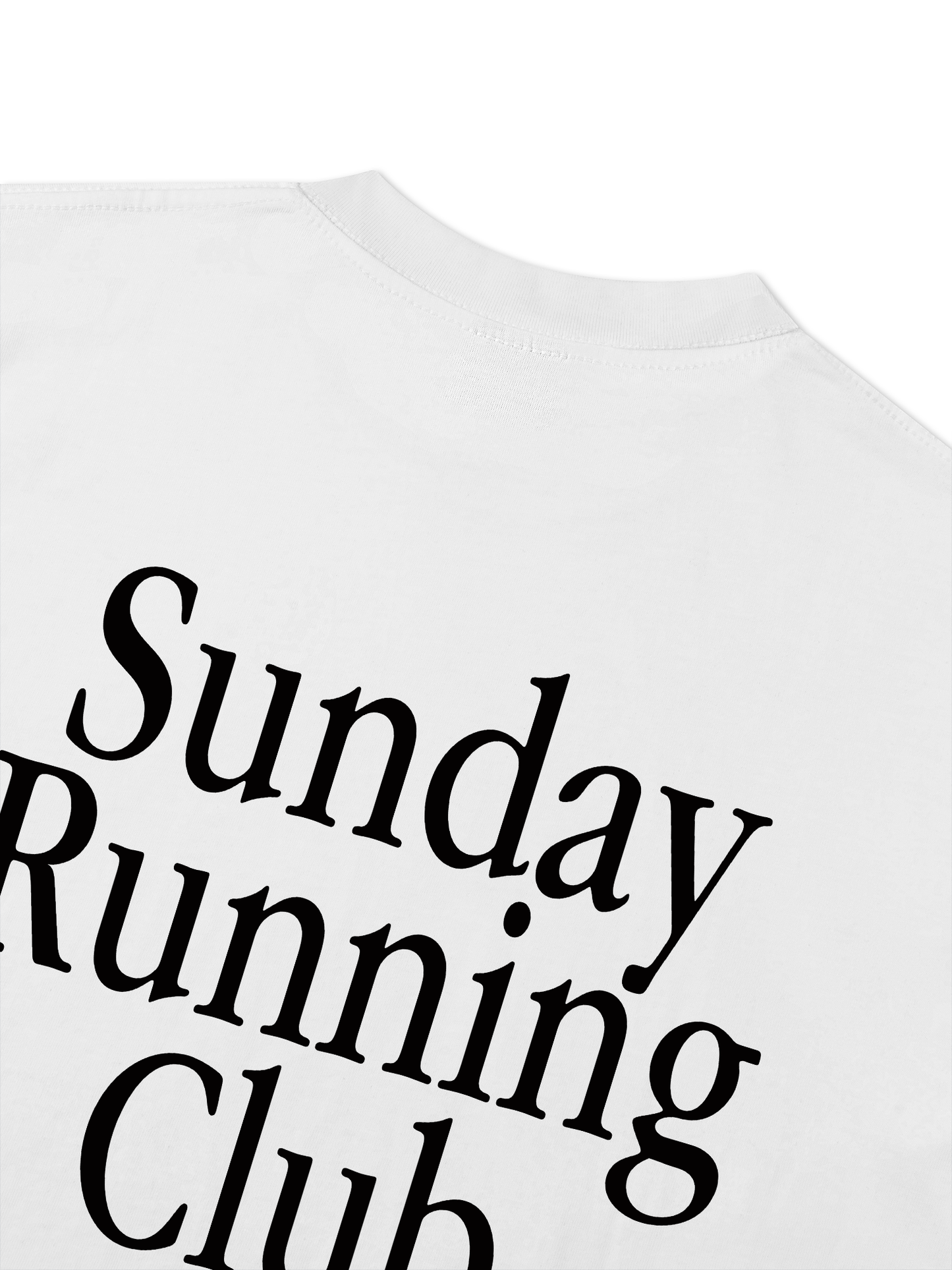 Áo Thun Relaxed Fit  Sunday Running Club