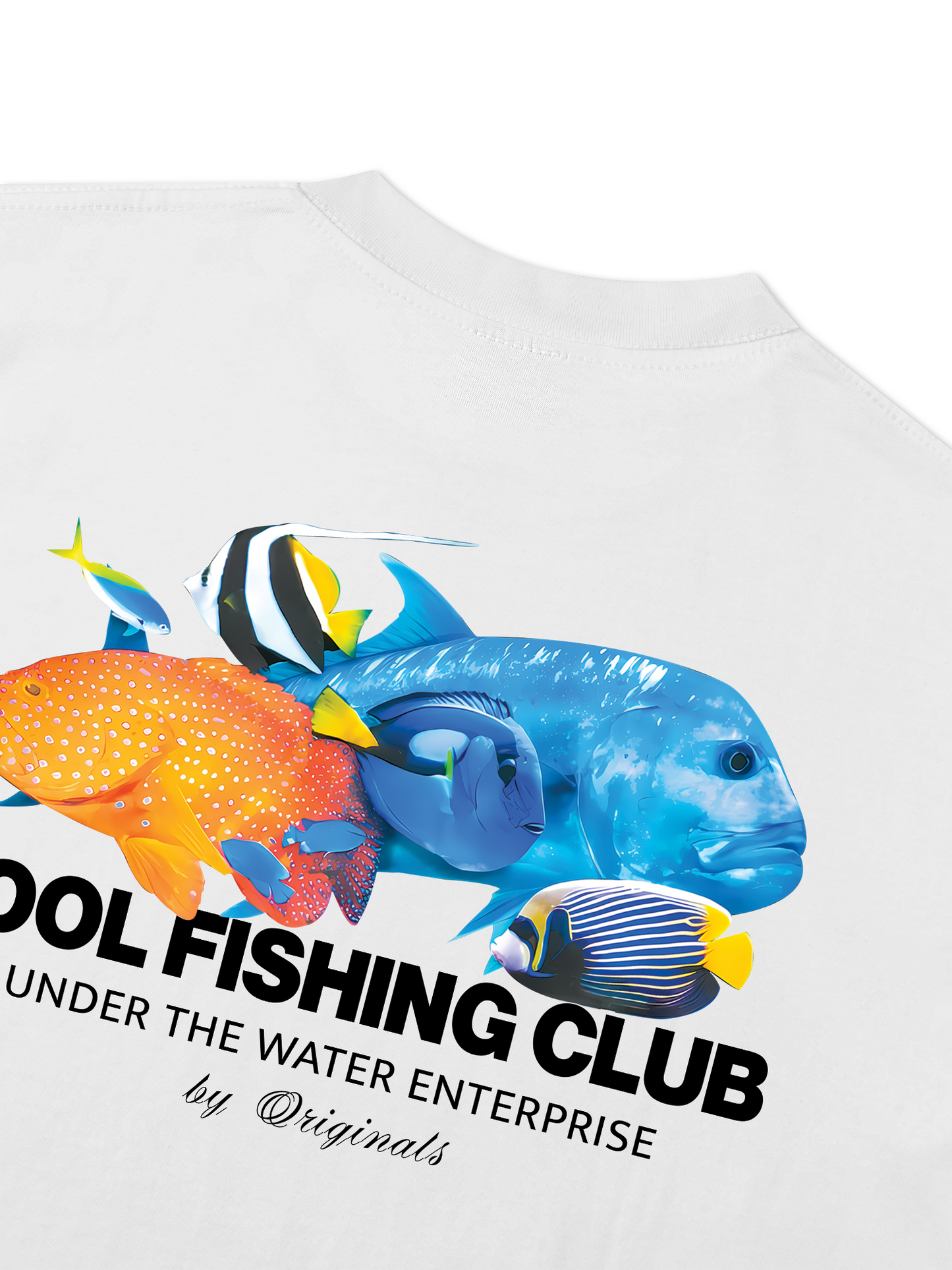 Áo Thun Relaxed Fit Ocean Under The Water Fish