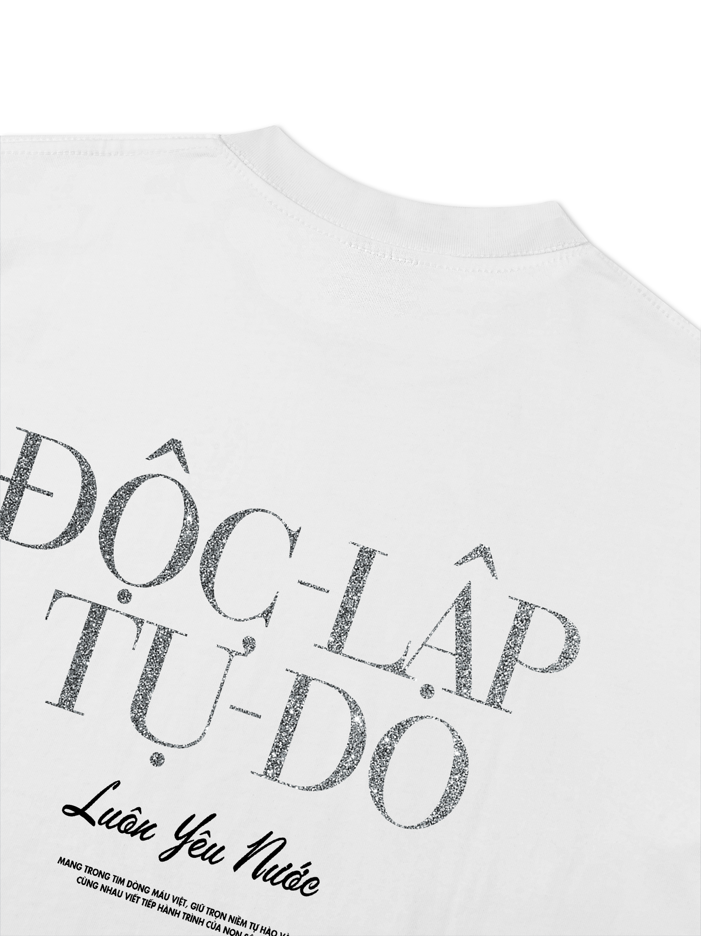 Áo Thun Relaxed Fit Việt Nam Bling Độc Lập Tự Do