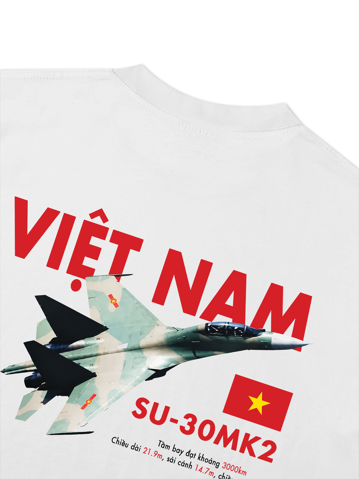 Áo Thun Relaxed Fit Việt Nam SU-30MK2