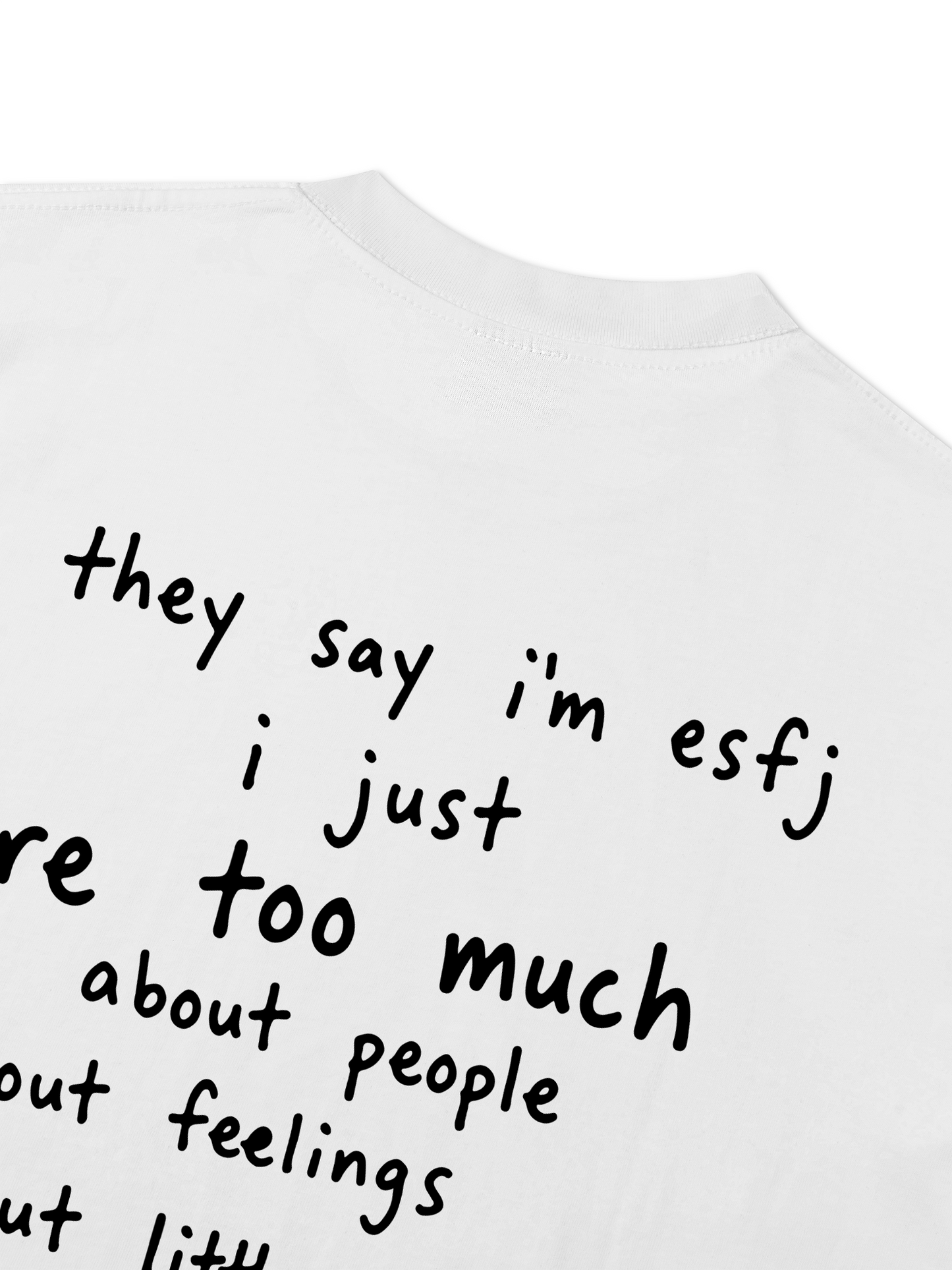 Áo Thun Relaxed Fit ESFJ MBTI