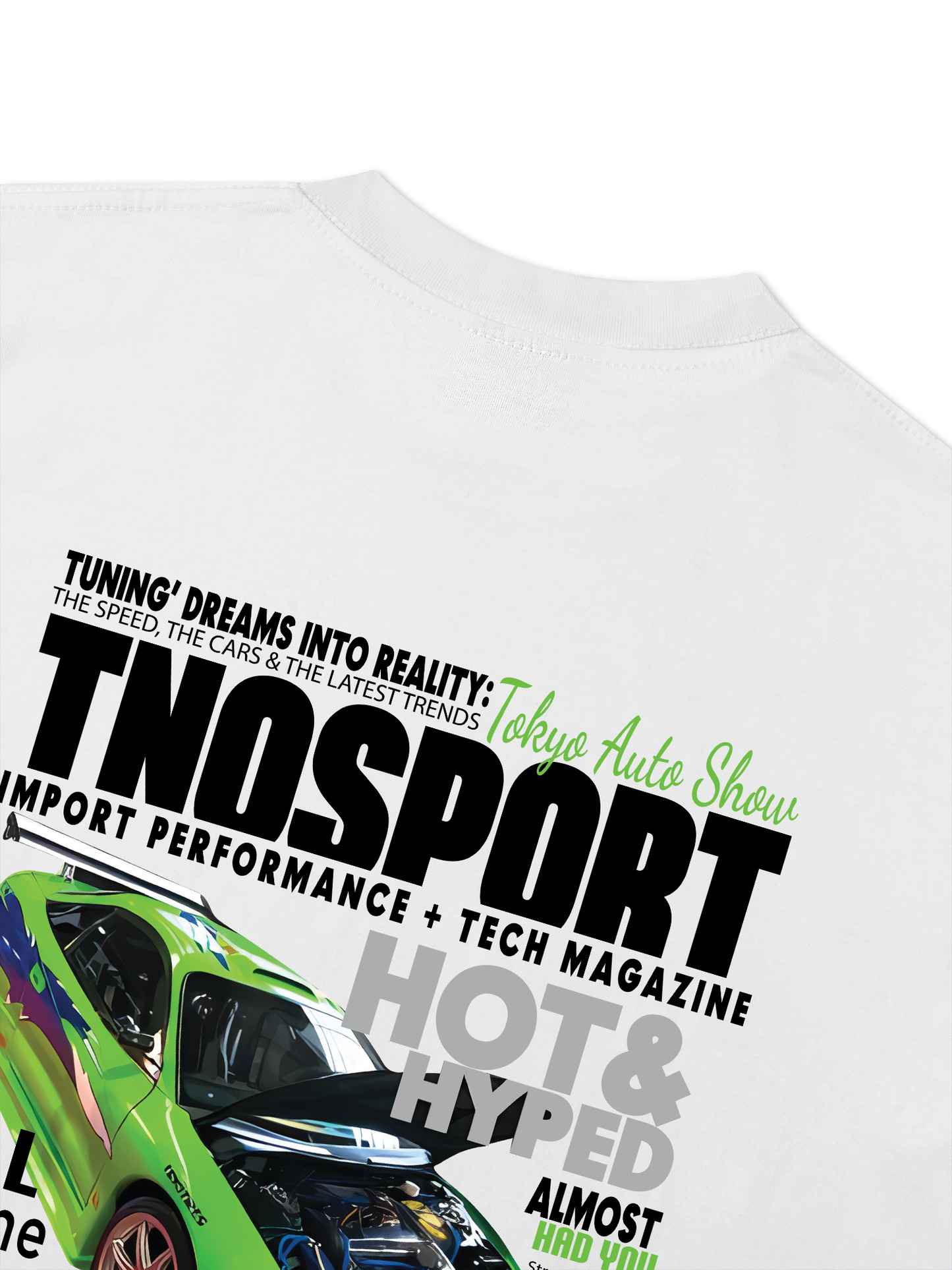 Áo Thun Relaxed Fit CAR Orginals Sport Green