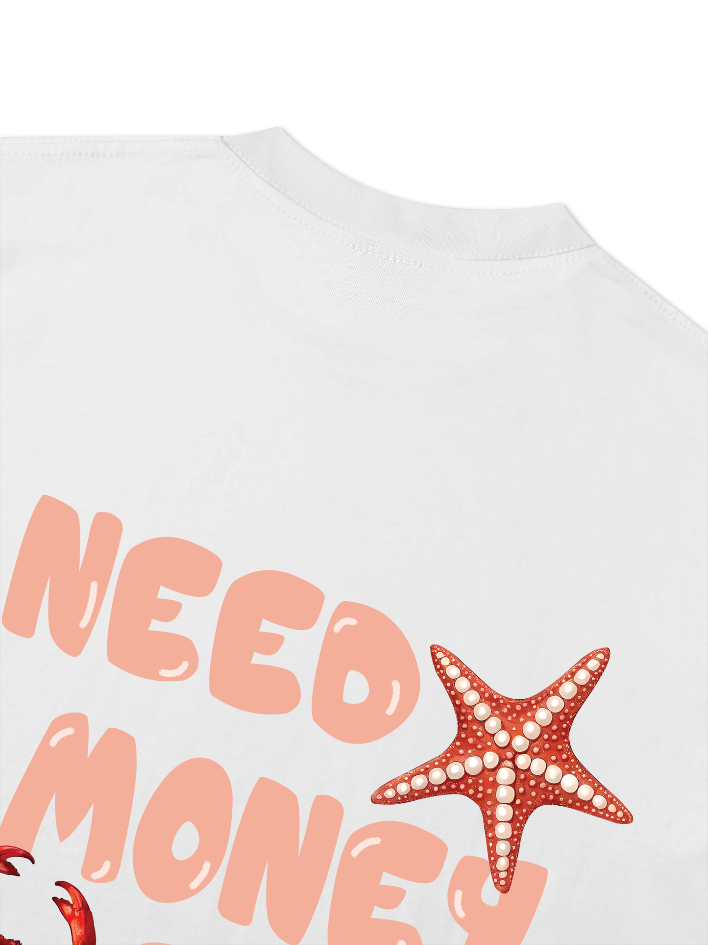 Áo Thun Relaxed Fit Ocean Need Money For Ocean