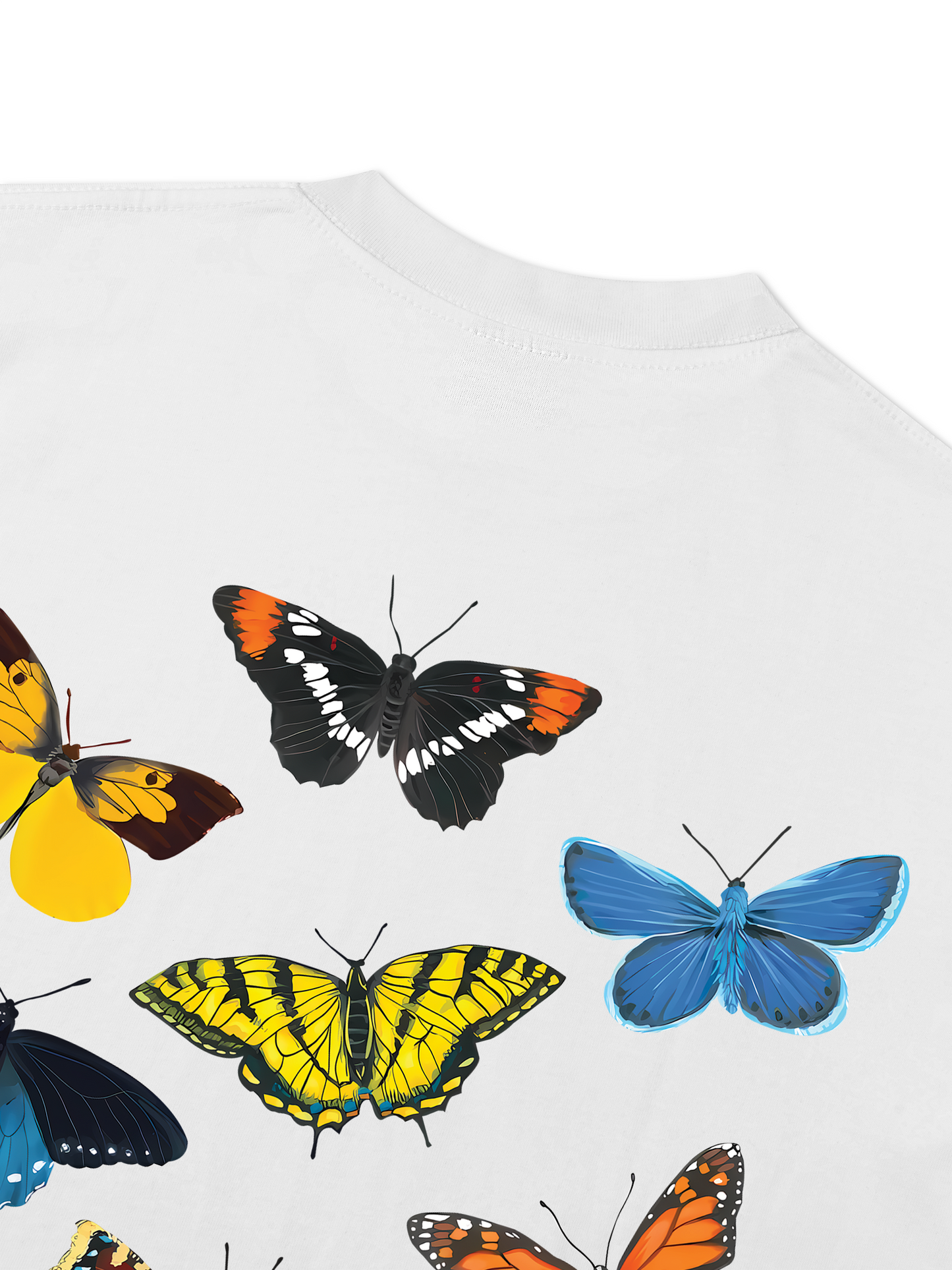 Áo Thun Relaxed Fit Native Butterflies