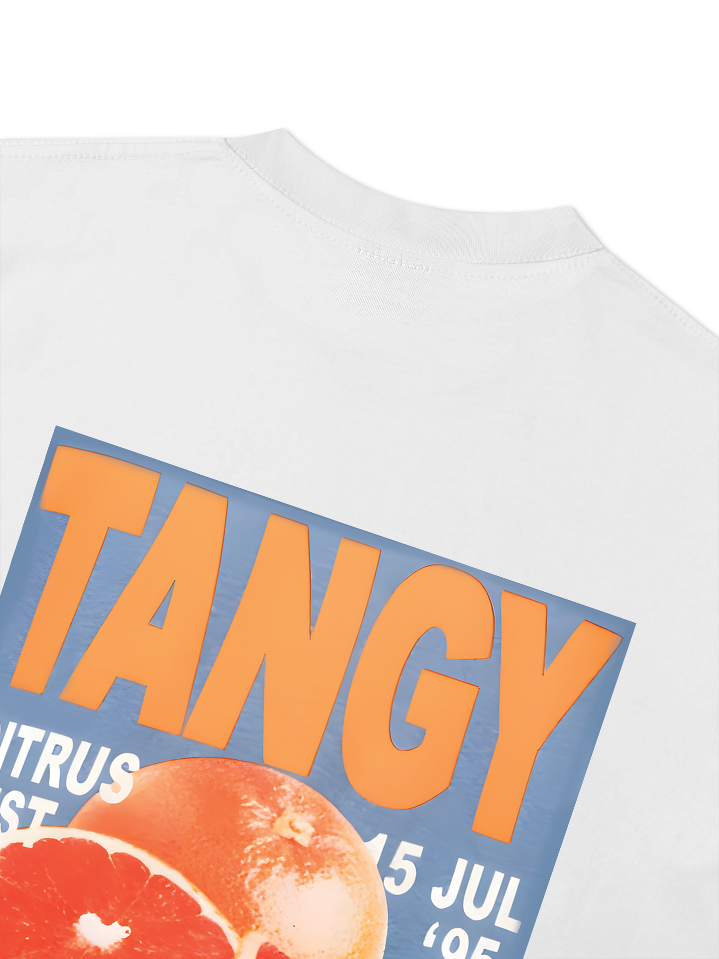 Áo Thun Relaxed Fit Summer Vibes Tangy Orange