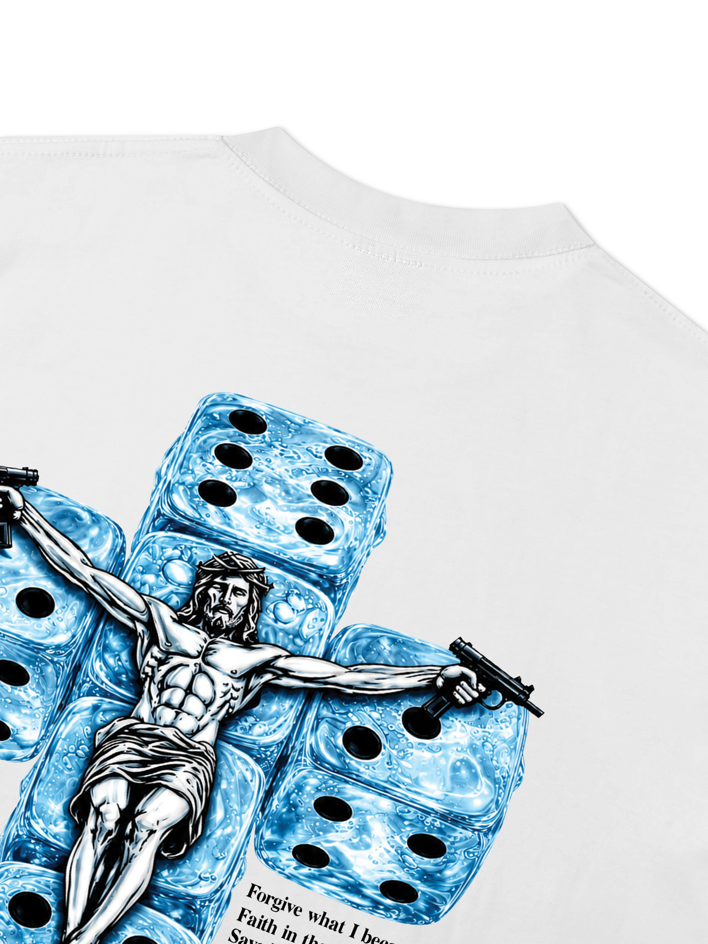 Áo Thun Relaxed Fit God With Gun