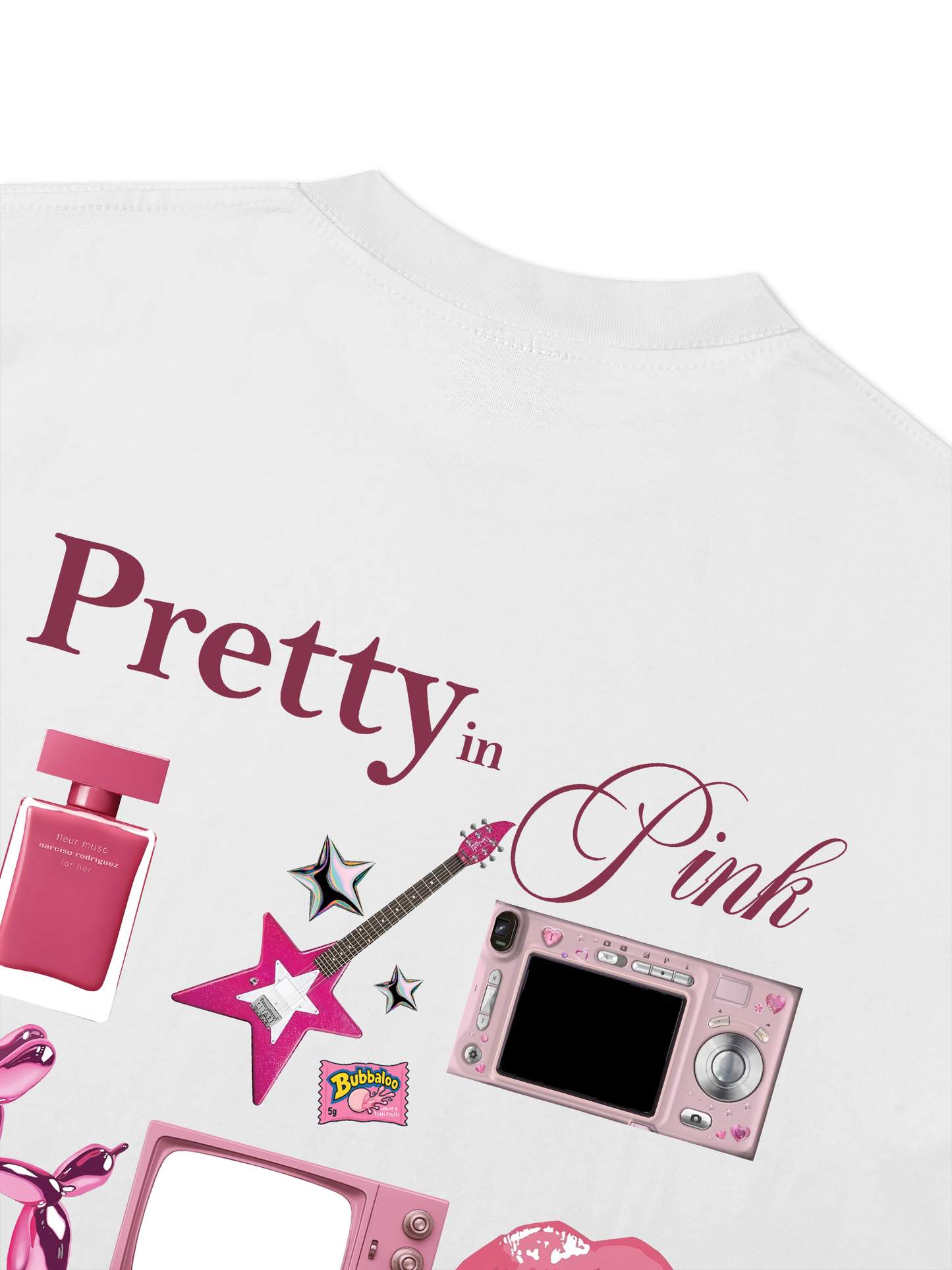 Áo Thun Relaxed Fit Pretty In Pink - A Pink Little Story