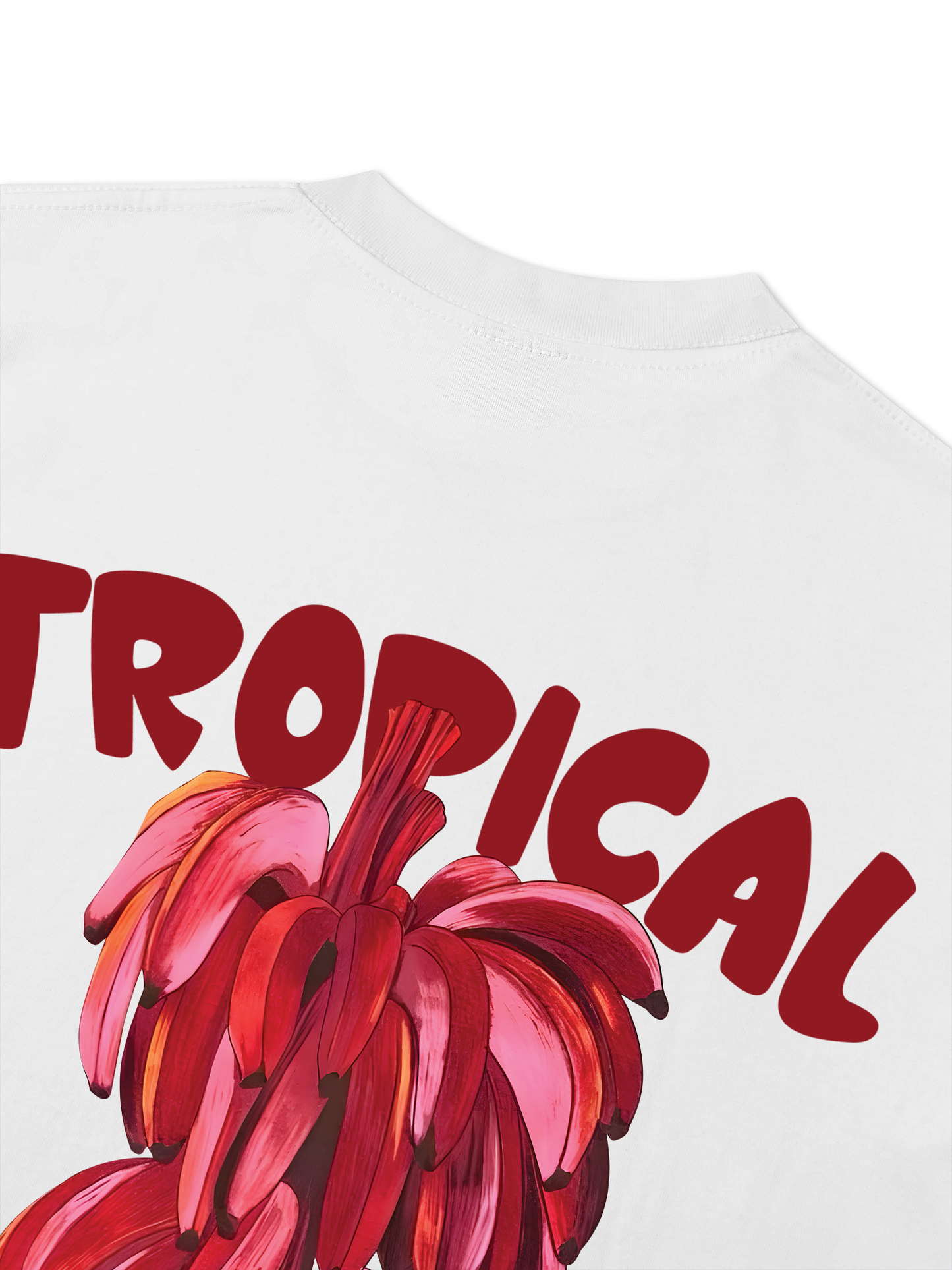 Áo Thun Relaxed Fit Summer Vibes Pink Banana