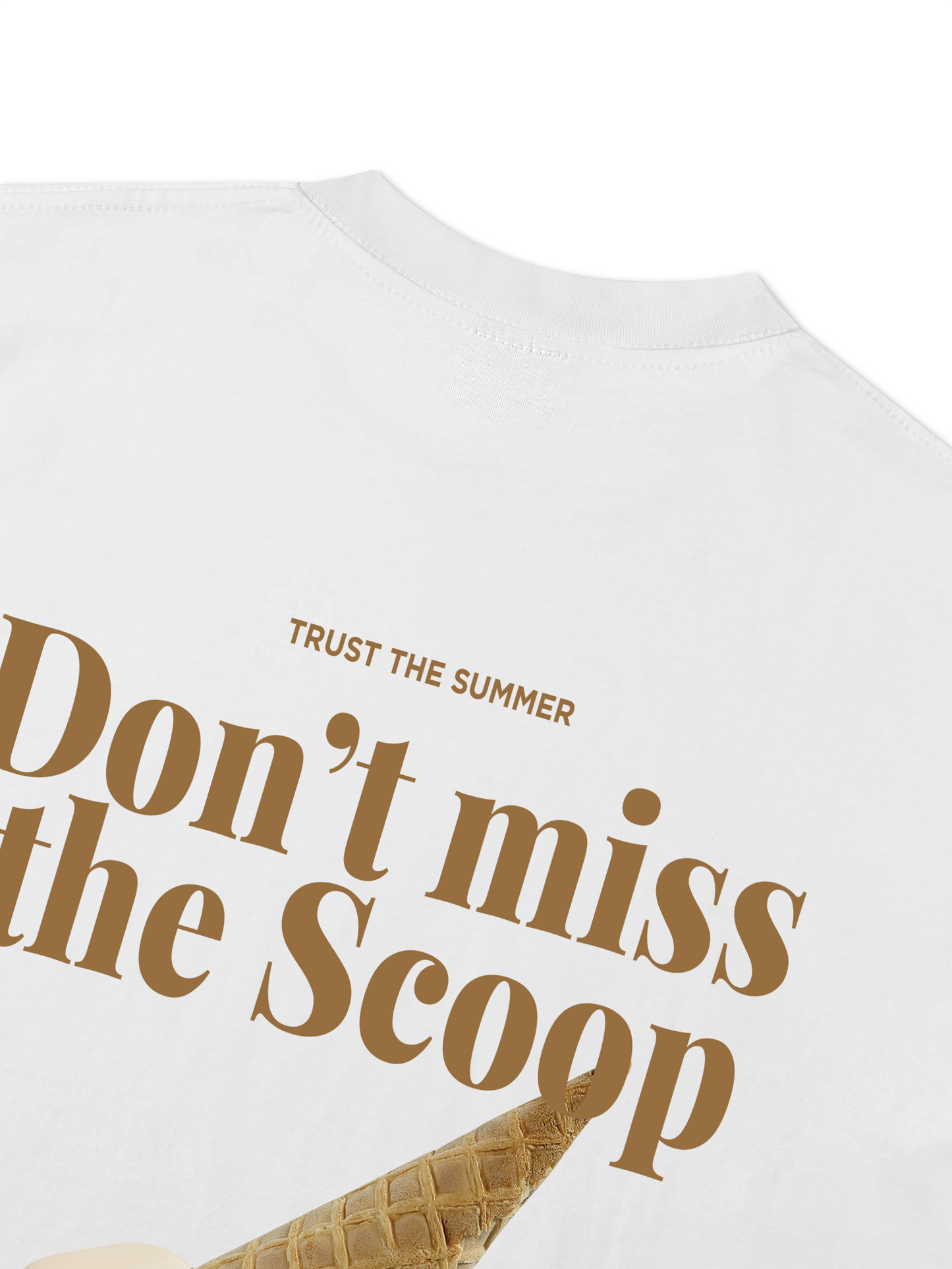 Áo Thun Relaxed Fit Don't Miss The Scoop