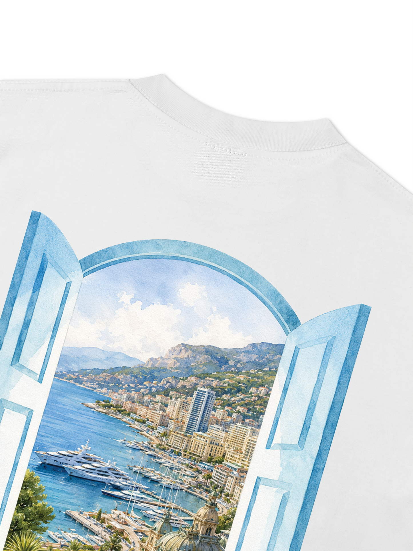 Áo Thun Relaxed Fit Monaco
