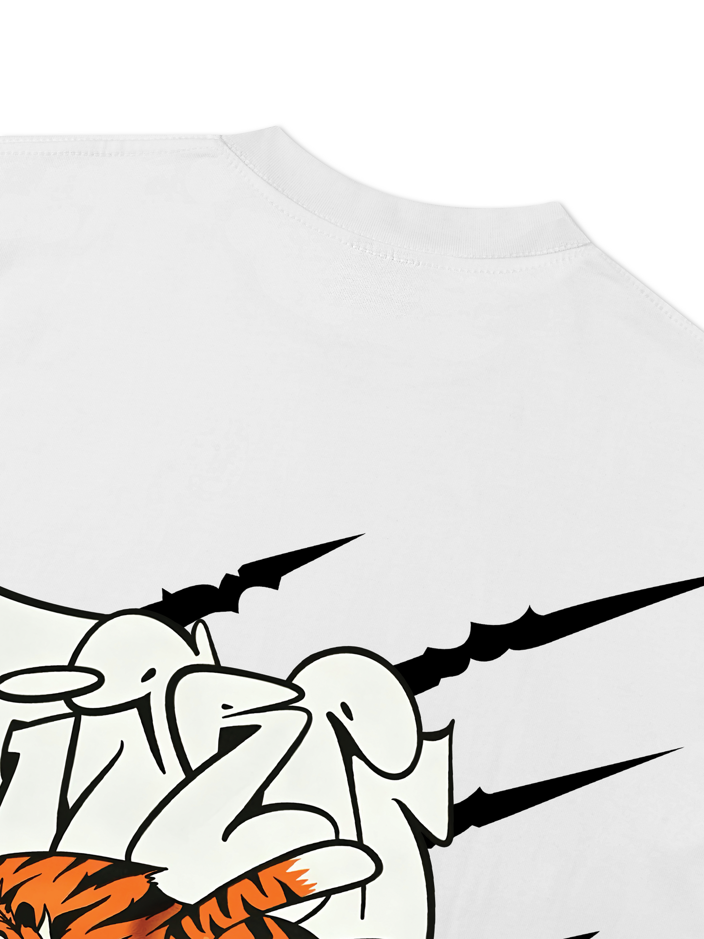 Áo Thun Relaxed Fit Japan Japan Spirit Tiger Scratch