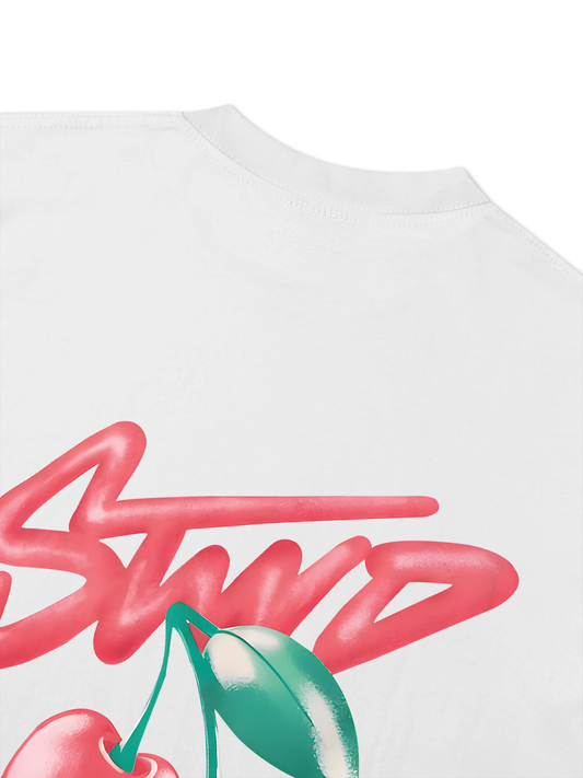 Áo Thun Relaxed Fit Summer Vibes Berry Stwd