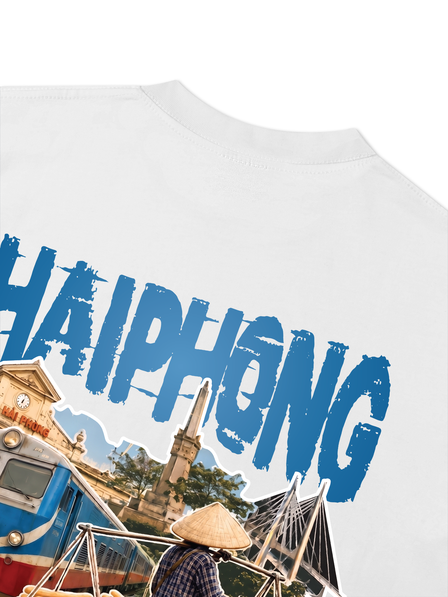Áo Thun Relaxed Fit Vintage Hai Phong