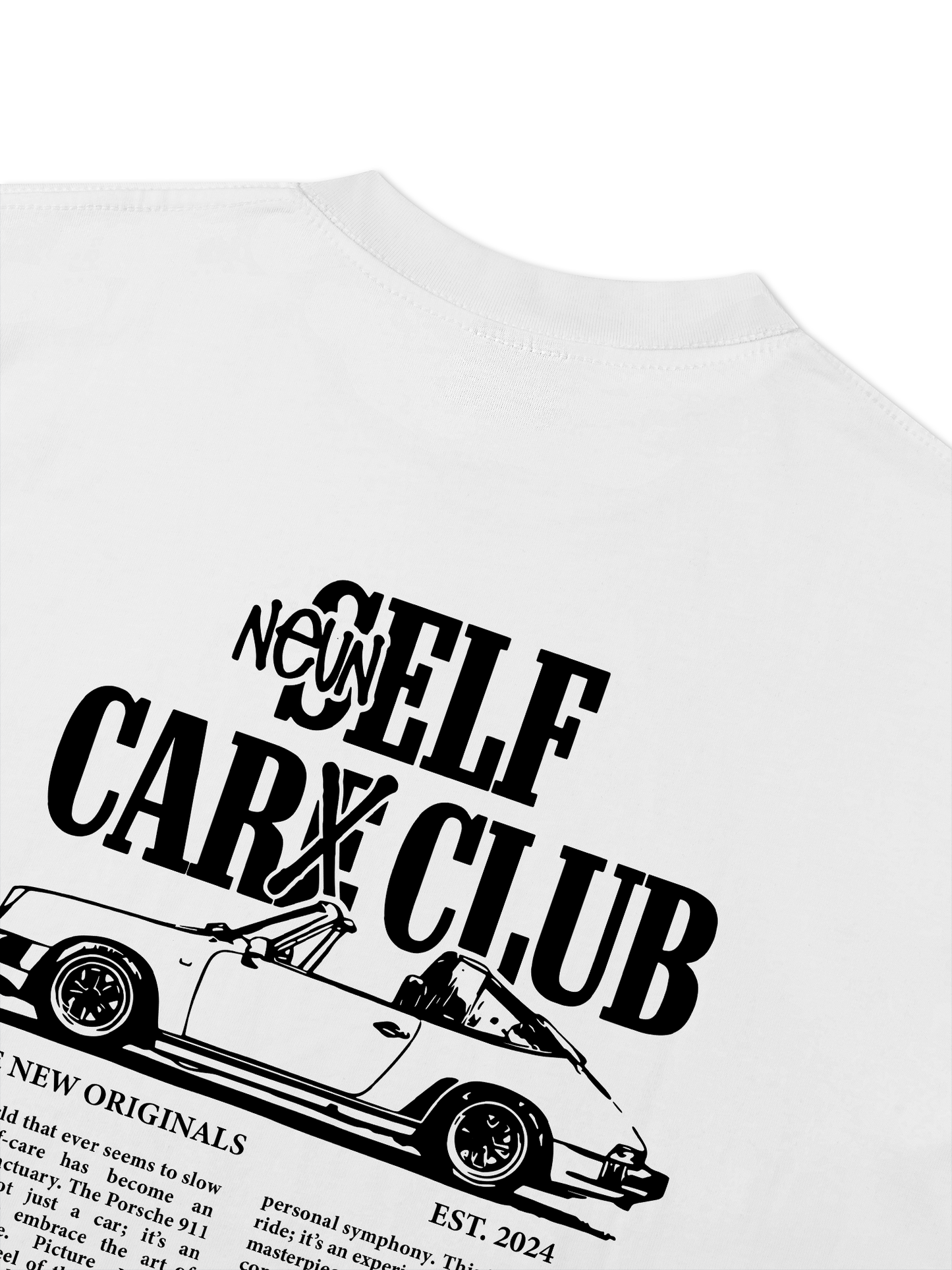 Áo Thun Relaxed Fit Neun (S)elf Car(e) Club