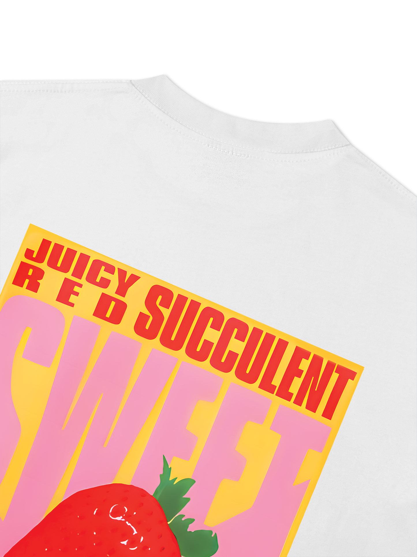 Áo Thun Relaxed Fit Summer Vibes Strawberry