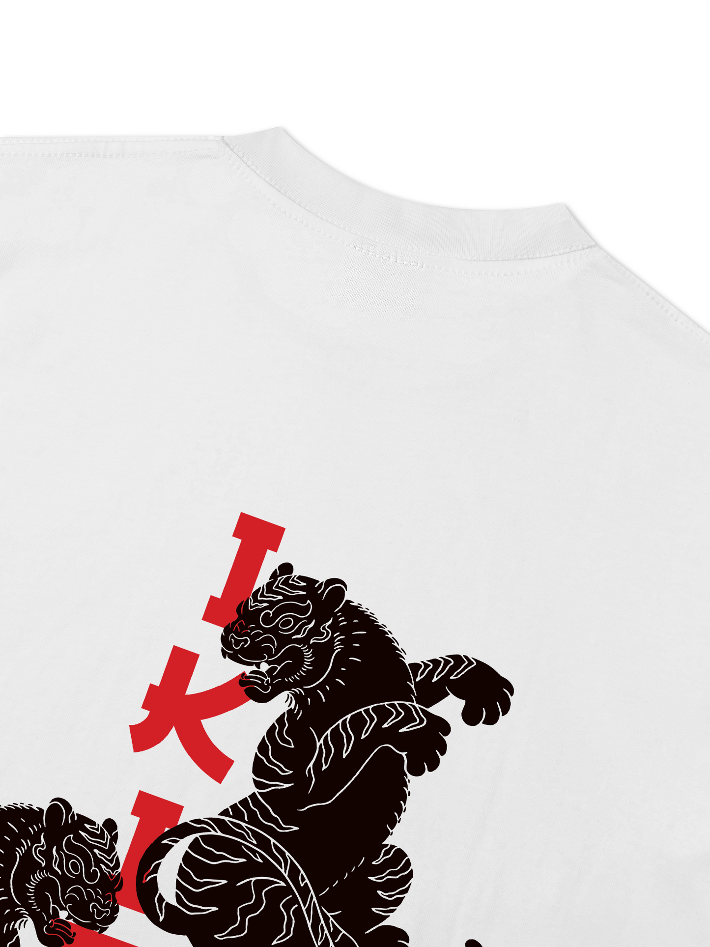 Áo Thun Relaxed Fit Japan Spirit Ikigai Tiger