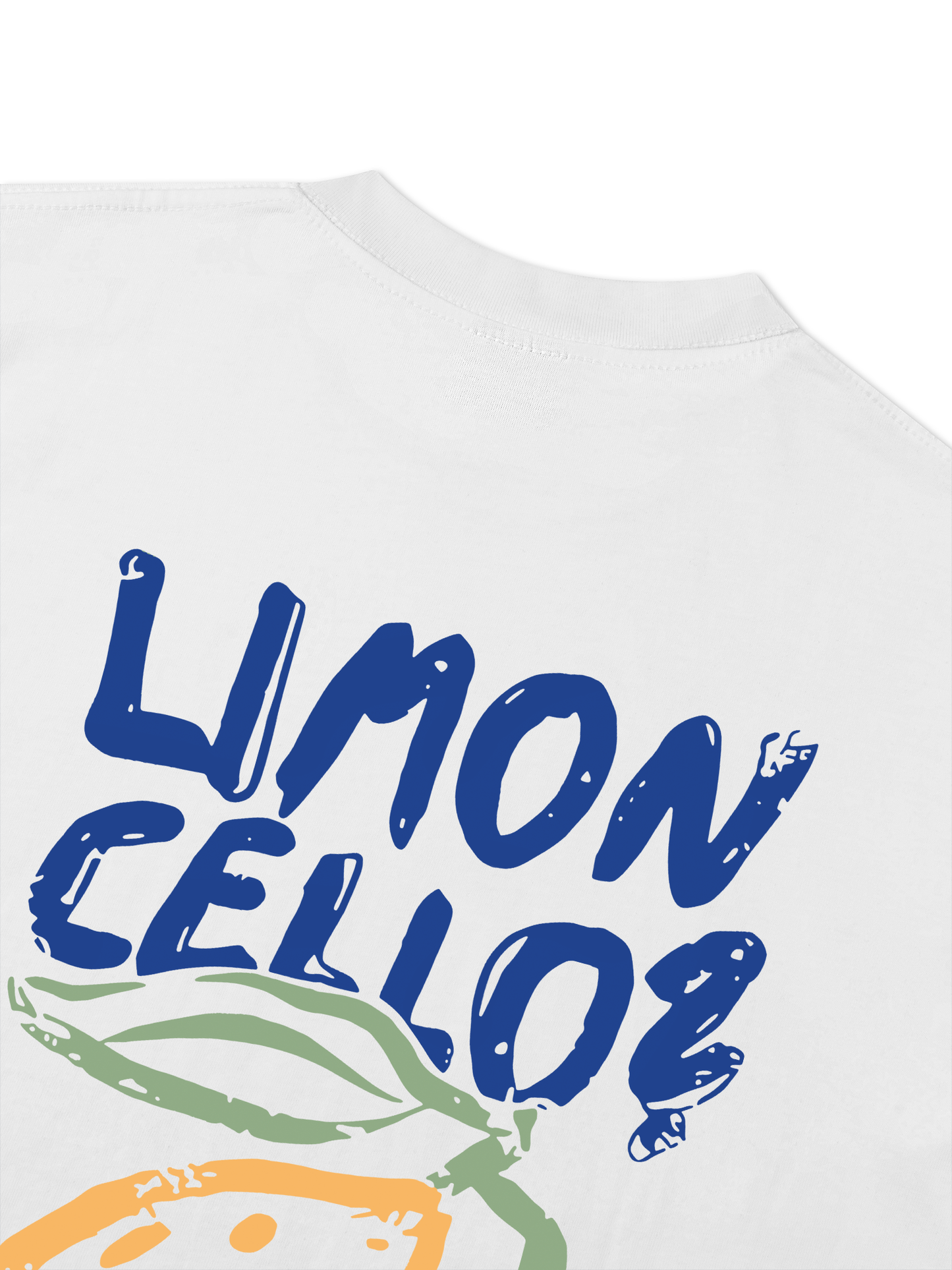 Áo Thun Relaxed Fit Blue And Yellow Limon Cello