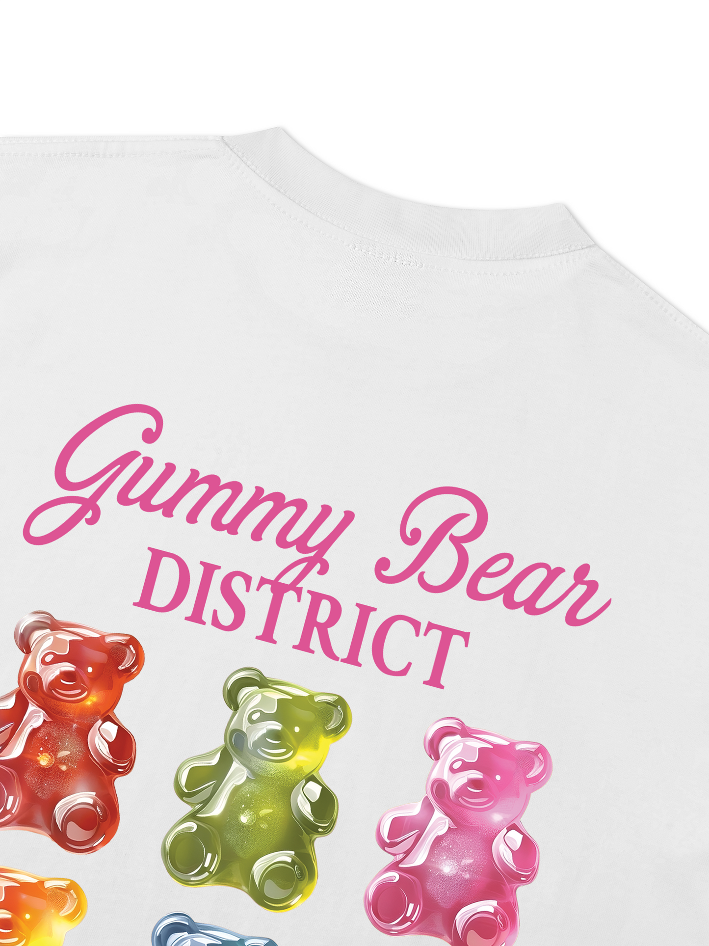 Áo Thun Relaxed Fit Gummy Bear District