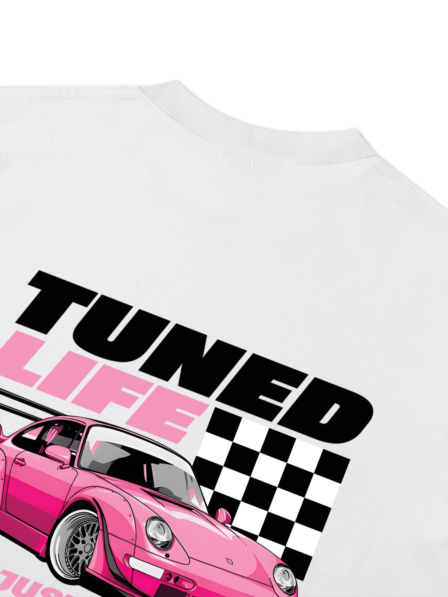 Áo Thun Relaxed Fit CAR TunedPink