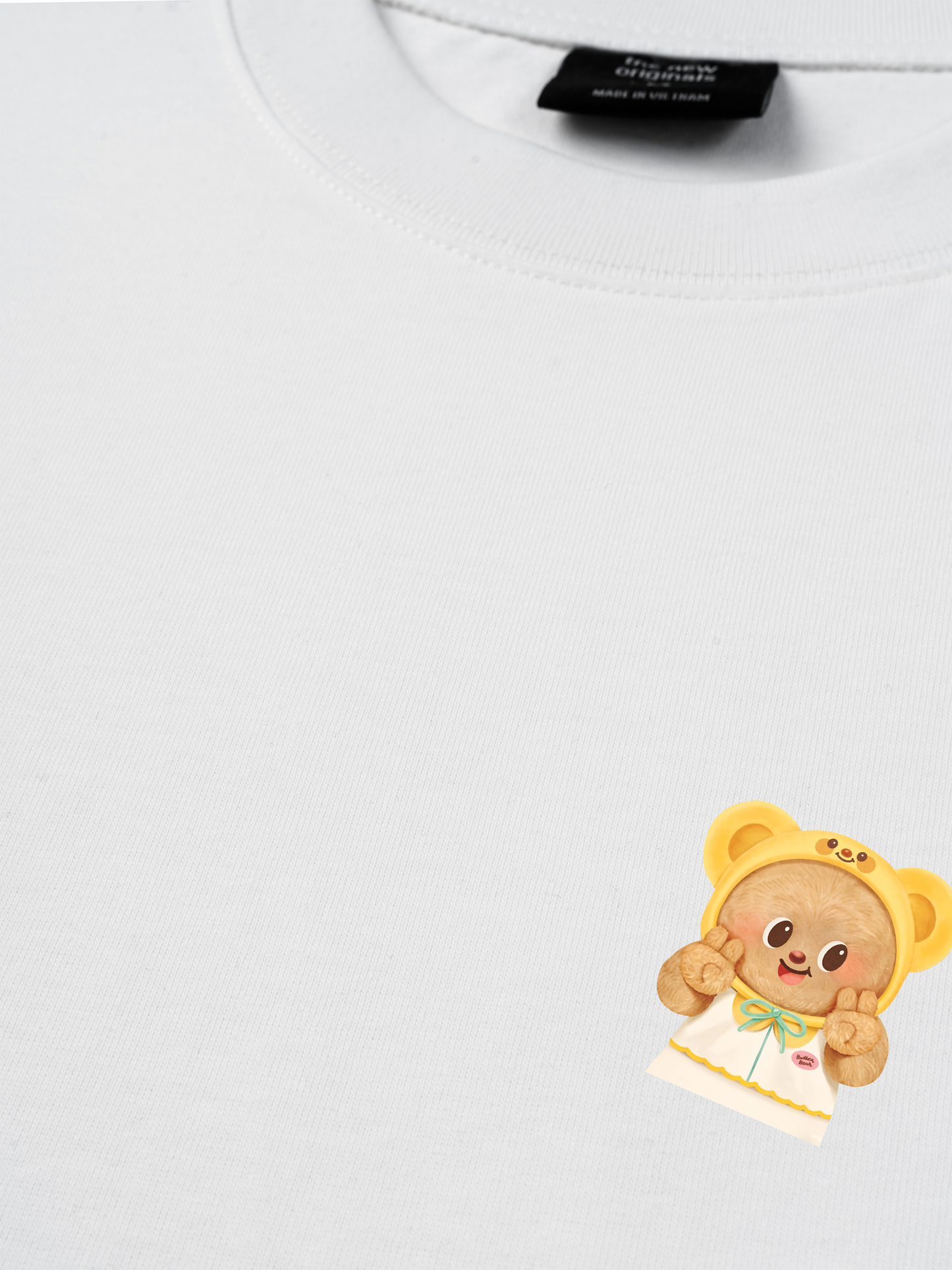 Áo Thun Relaxed Fit Cute Bear